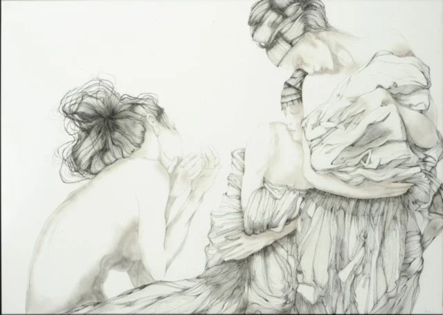 L’ Age - Mixed Media Drawing on Paper (Framed) 123 x 87cm.jpg