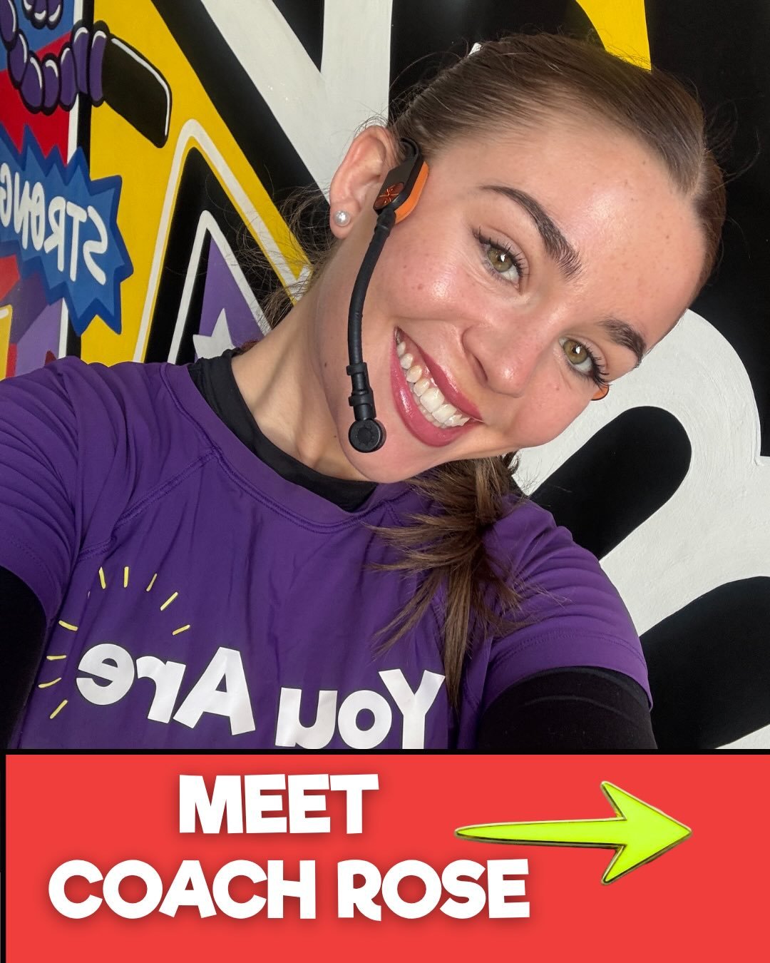 #TEAMTUESDAY 🎉

MEET COACH ROSE 🌹💪⚡️

Rose actually joined our team in 2023 and has jumped into many roles from working events and birthday parties to leading our fit classes with a smile😁

💃🏻Rose is a professional dancer, certified group fitne