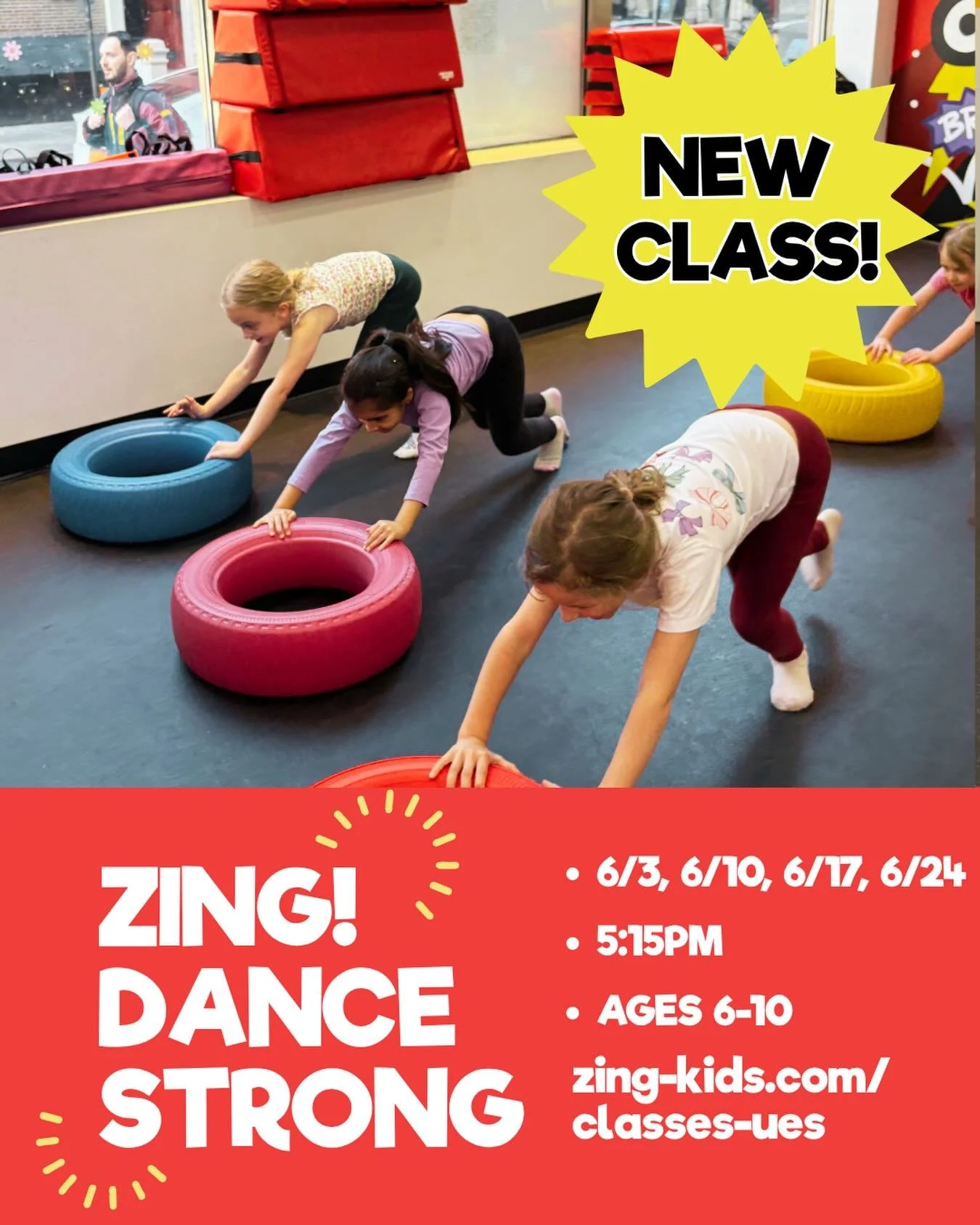 💥NEW CLASS ALERT💥

Kids 6+ join us every Wednesday in June for a special *DANCE STRONG* program with Coach Christina.

Kids will start by learning the &ldquo;Lush Life&rdquo; dance (amongst other fave dances) followed by the series of confidence-bo