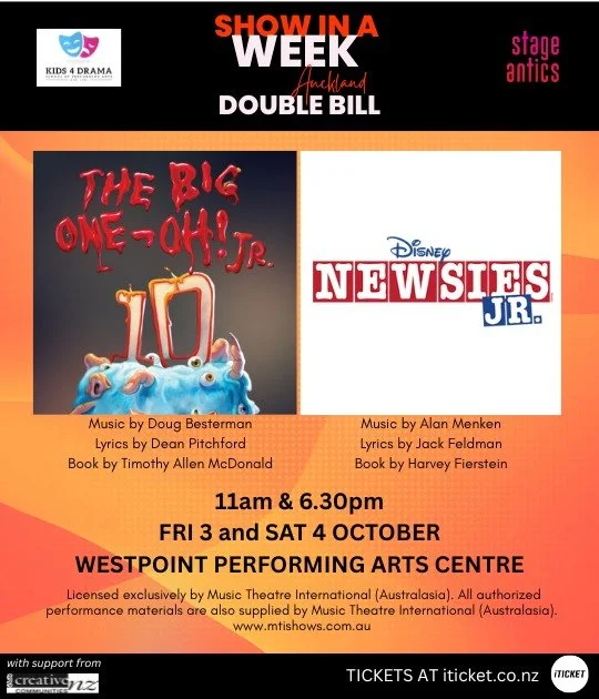 The Big One-Oh JR & Disney’s Newsies JR