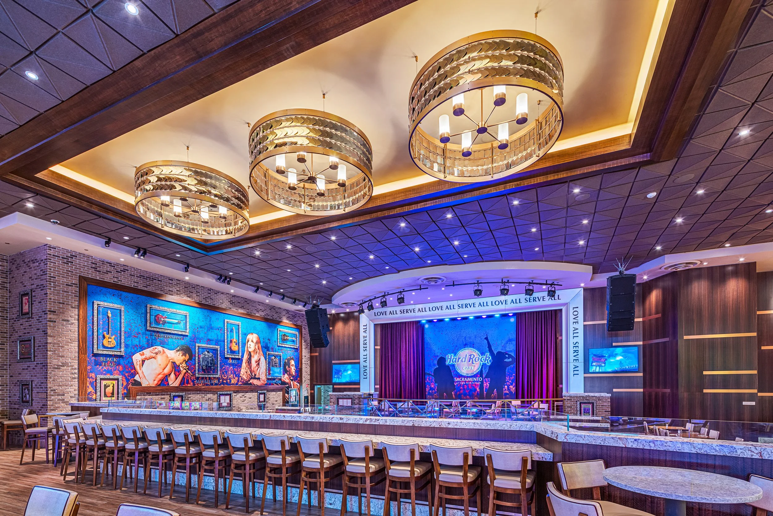 Hard Rock Hotel and Casino, Sacramento California by hospitality photographer Wayne Cable. 