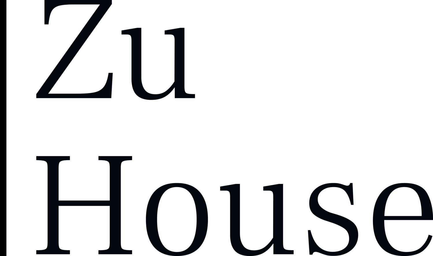 Zu House