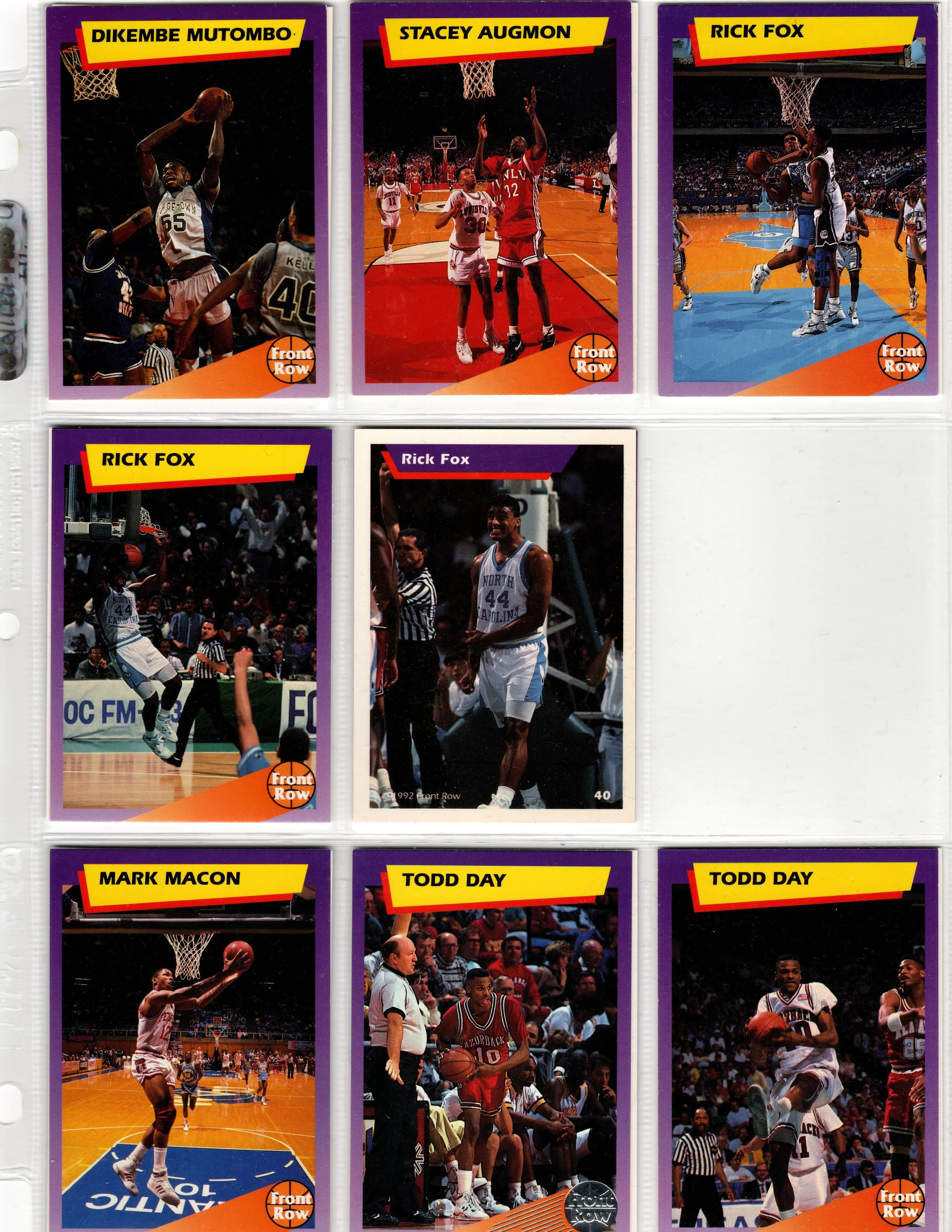 1992 Front Row Dream Picks