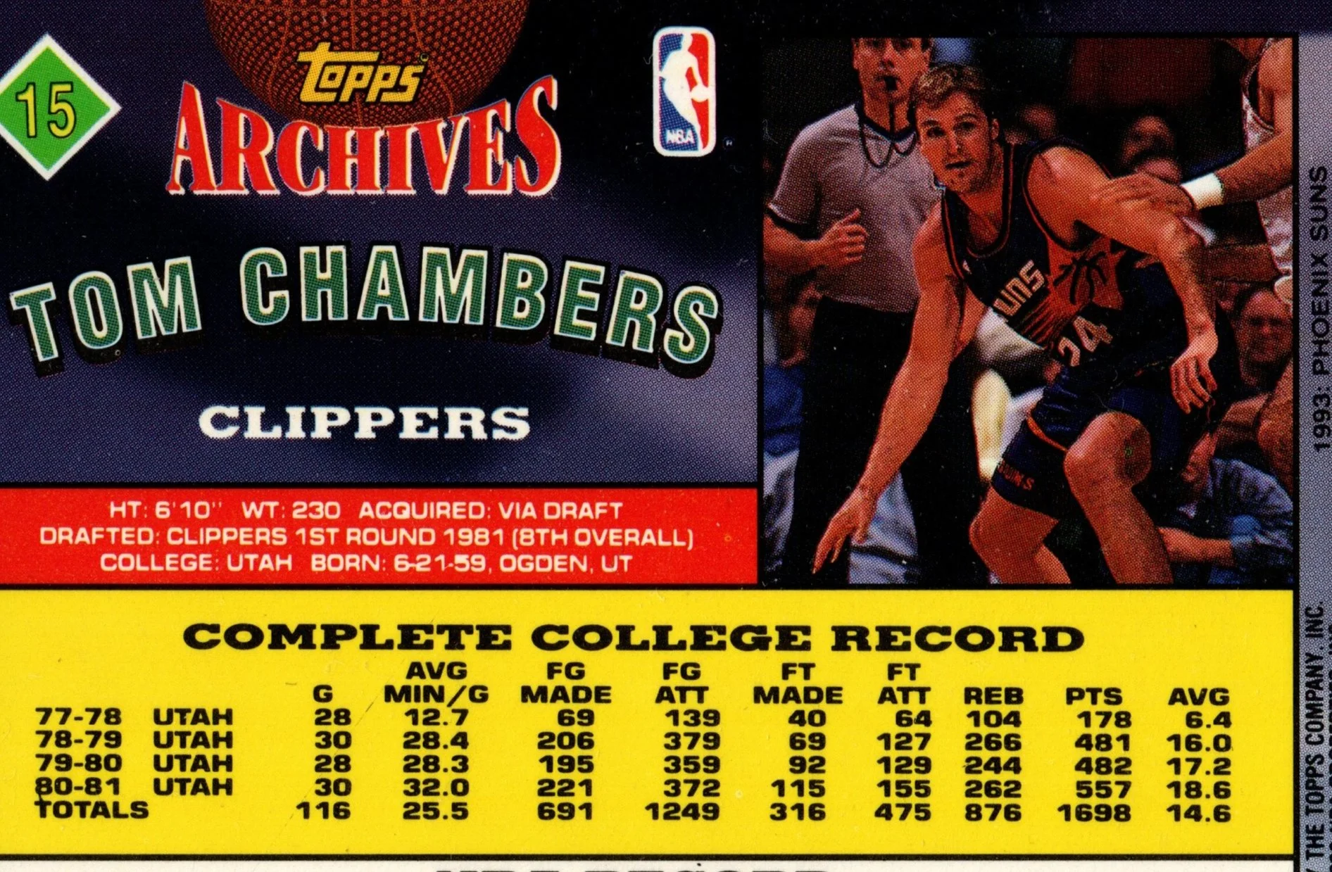1992-93 Topps Archives #15