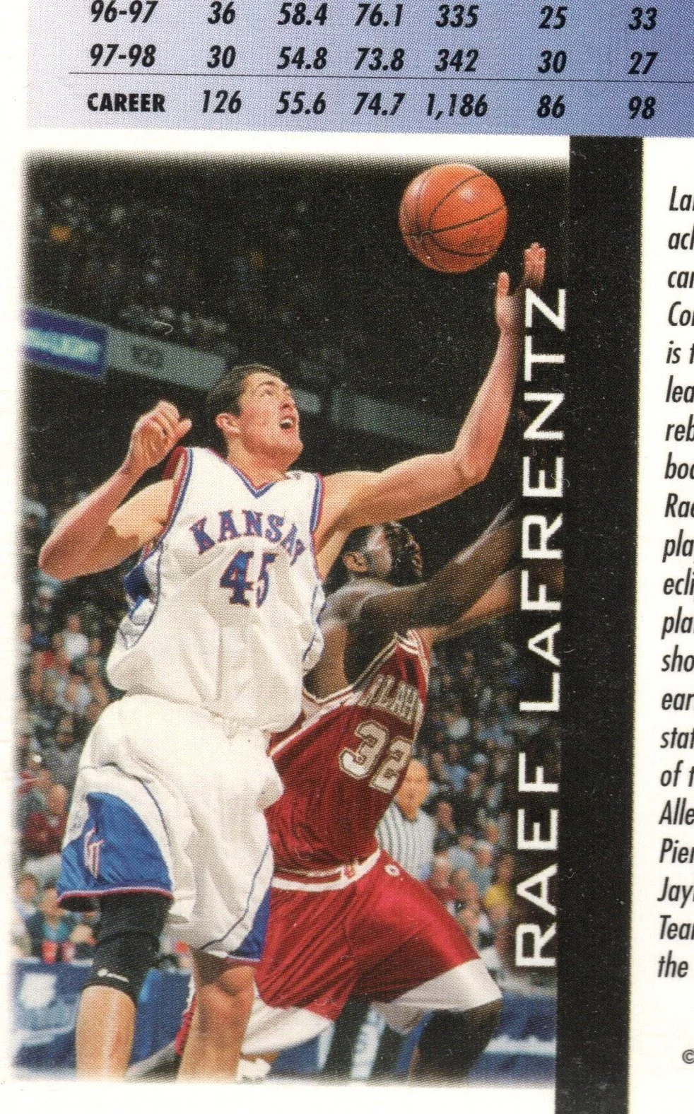 1998 Press Pass #3 (back)