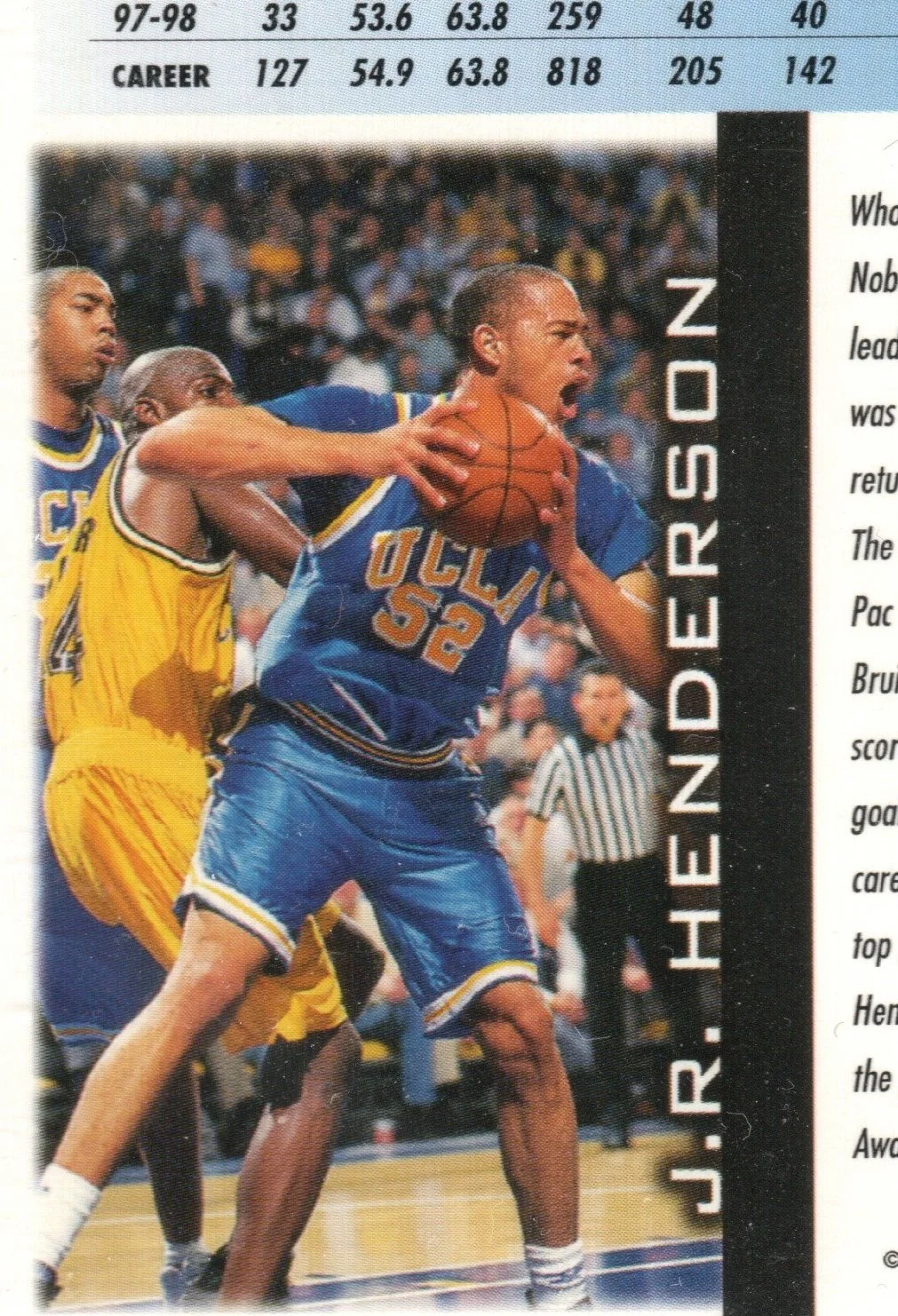 1998 Press Pass #18 (back)