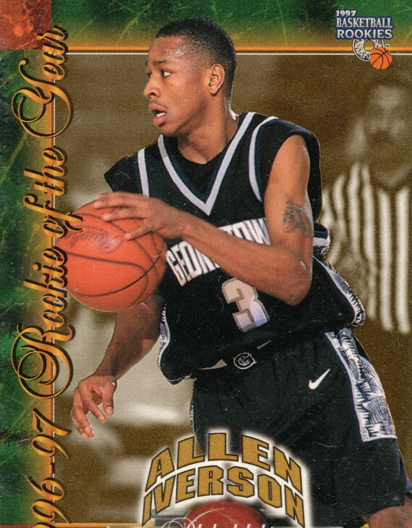 1997 Score Board Rookies Allen Iverson Rookie of the Year #A1