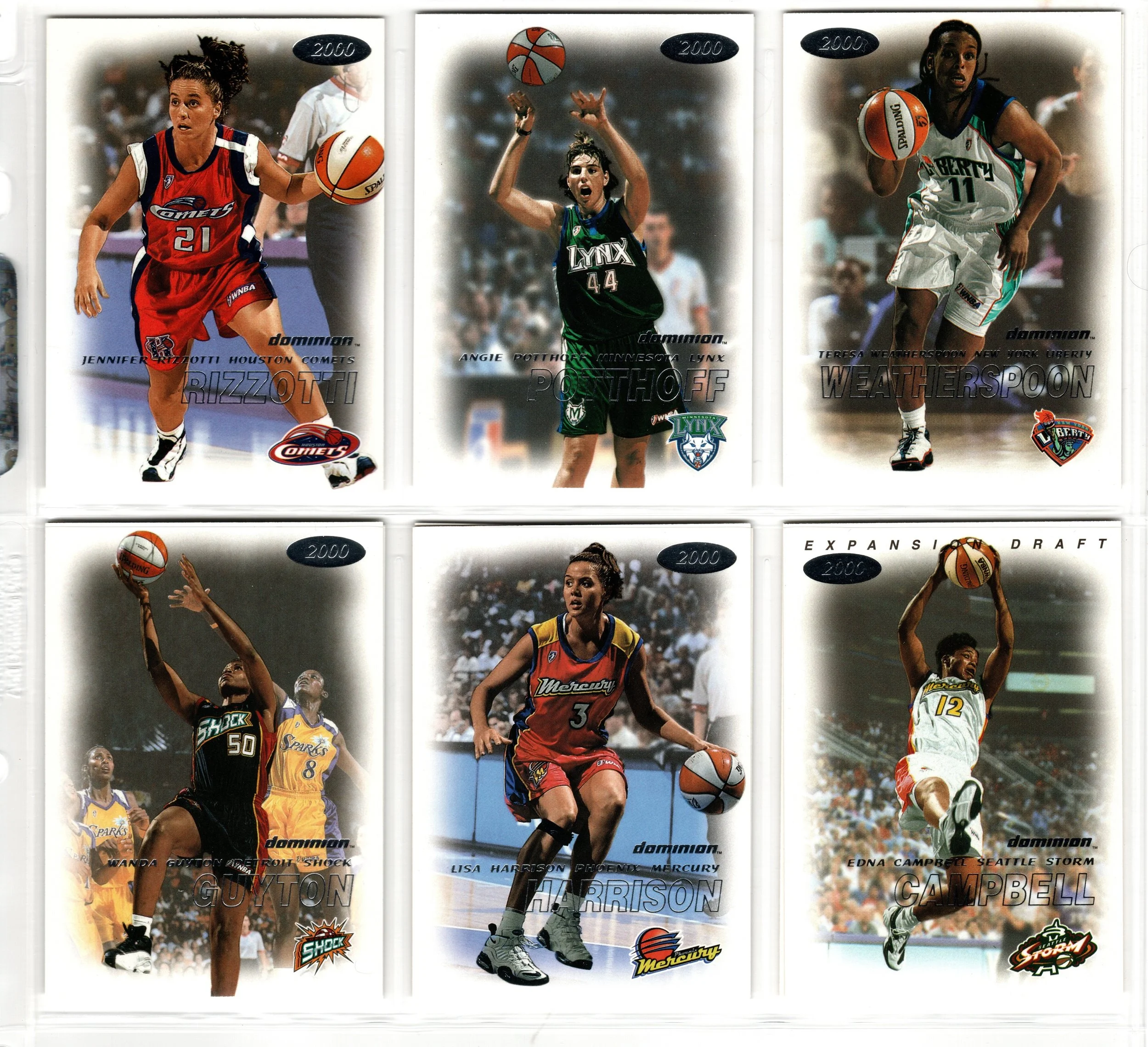 2000 SkyBox Dominion WNBA