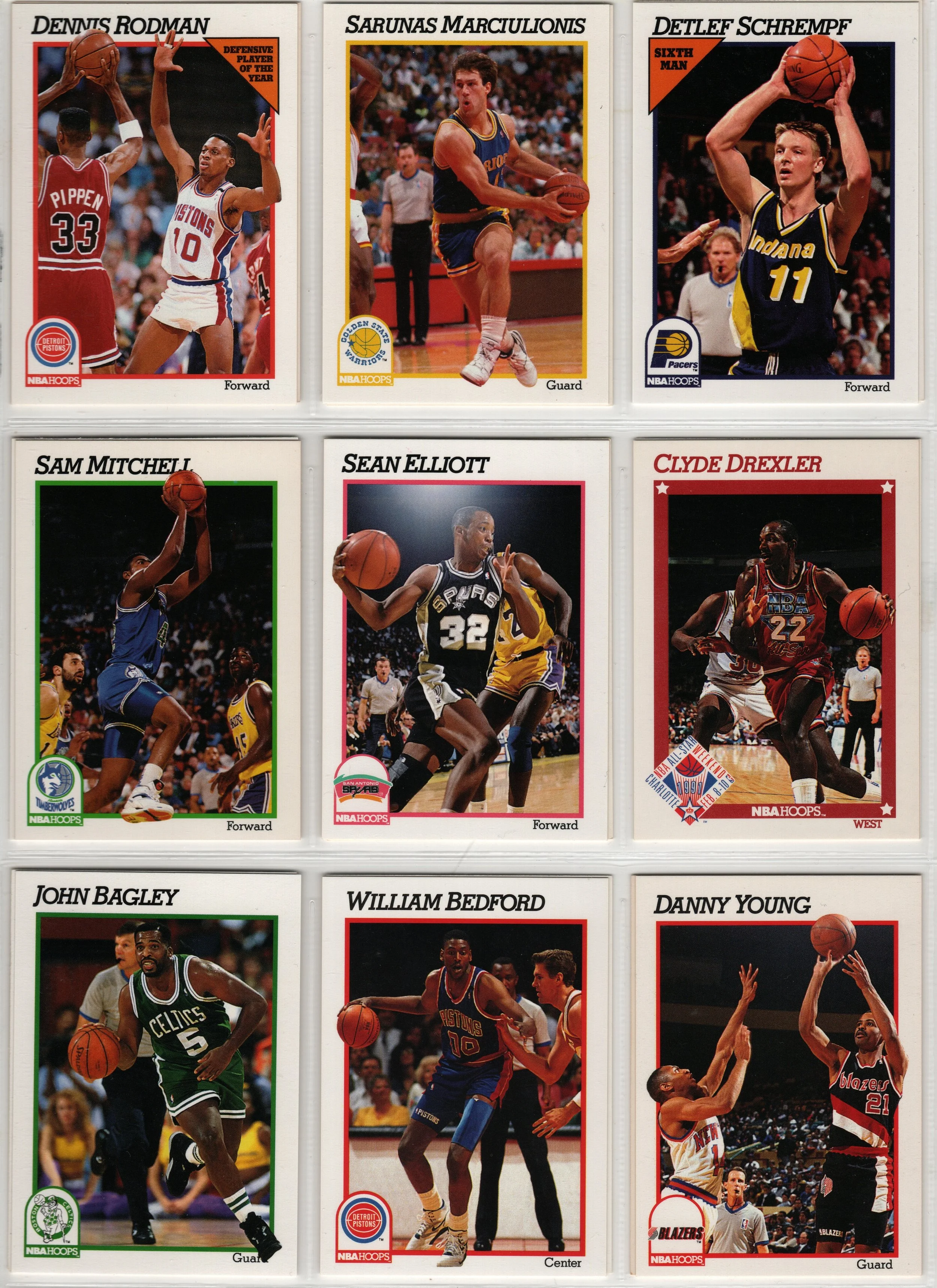1991-92 Hoops page 1