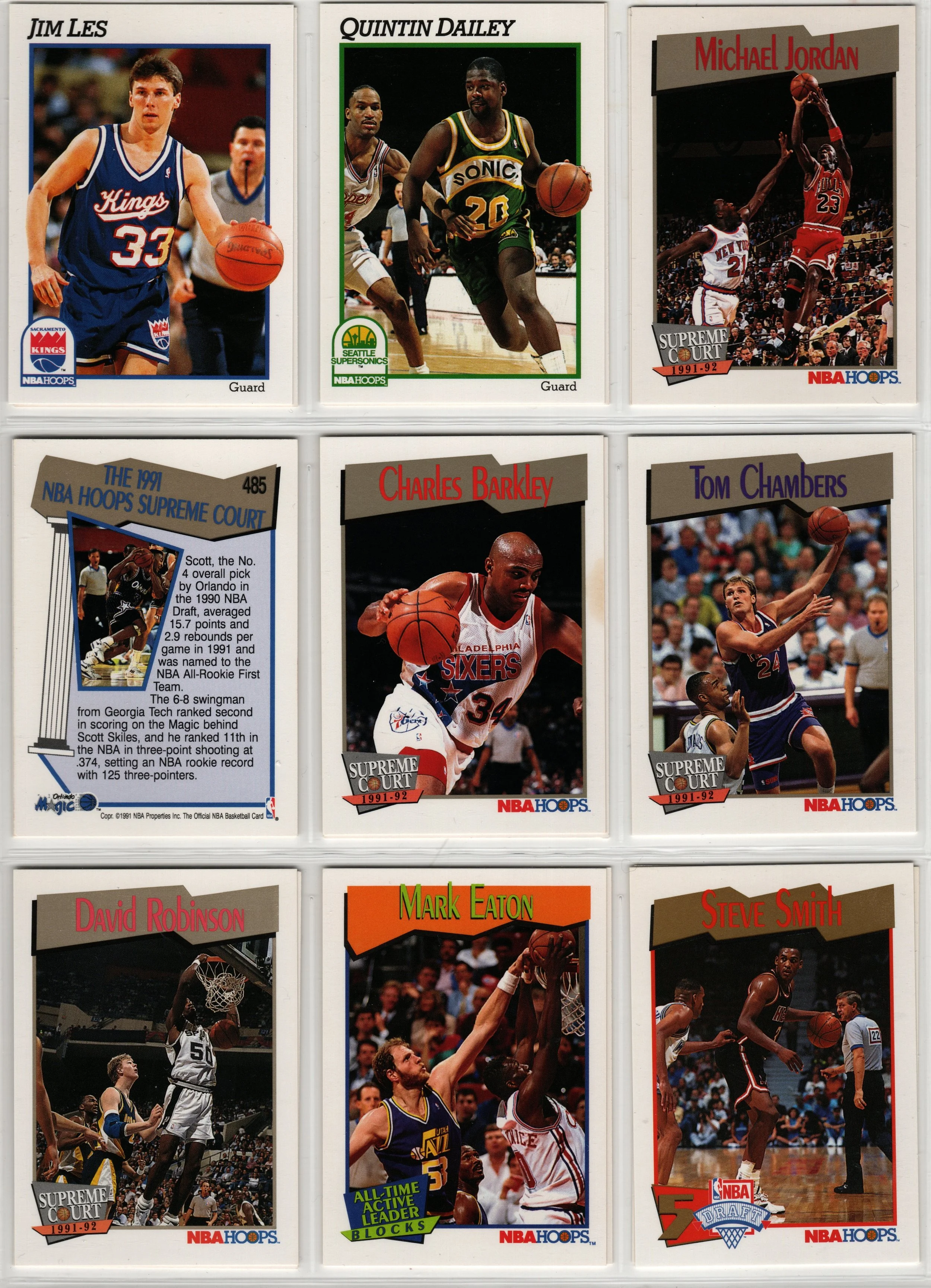 1991-92 Hoops page 2