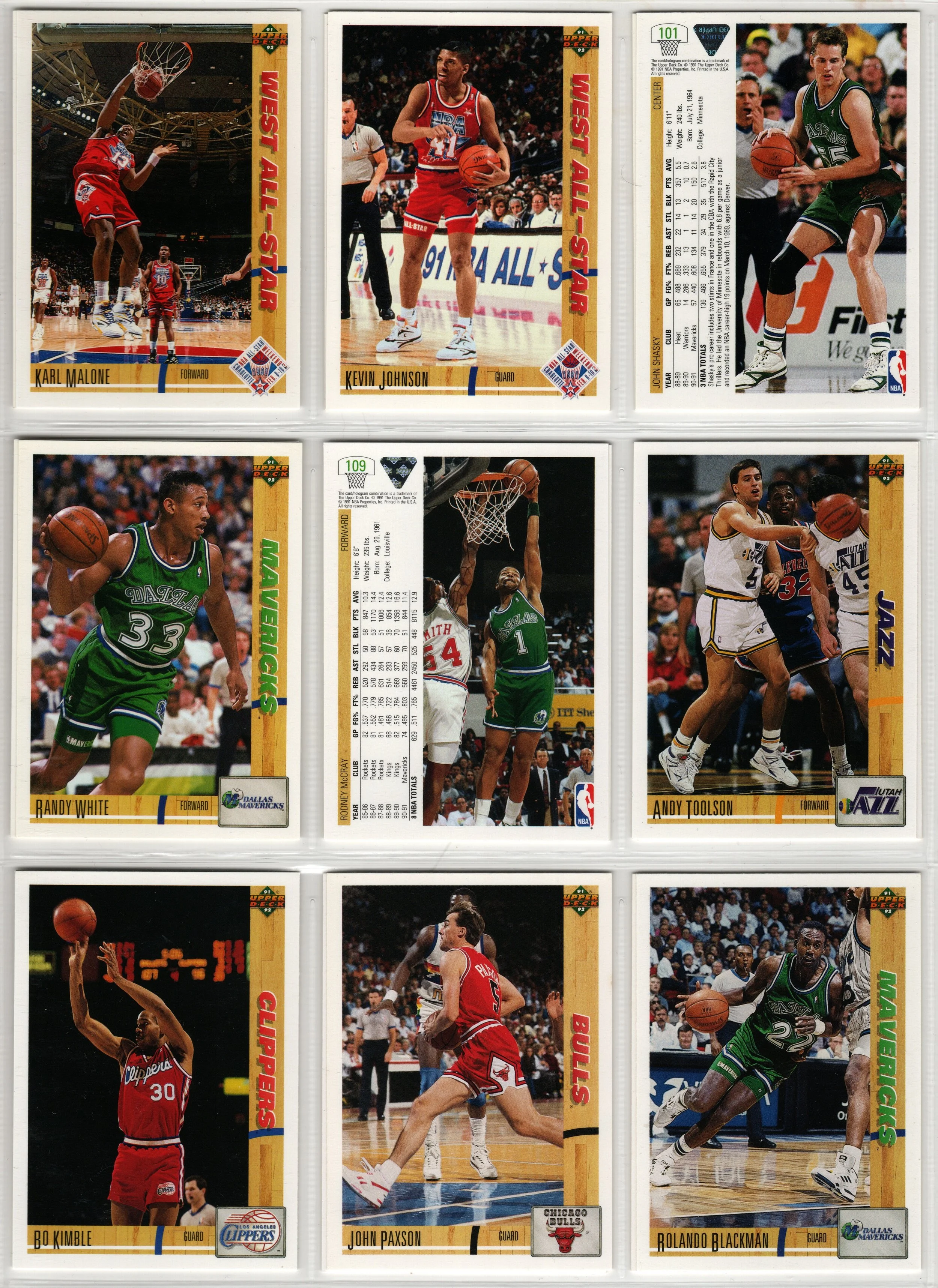 1991-92 Upper Deck page 1