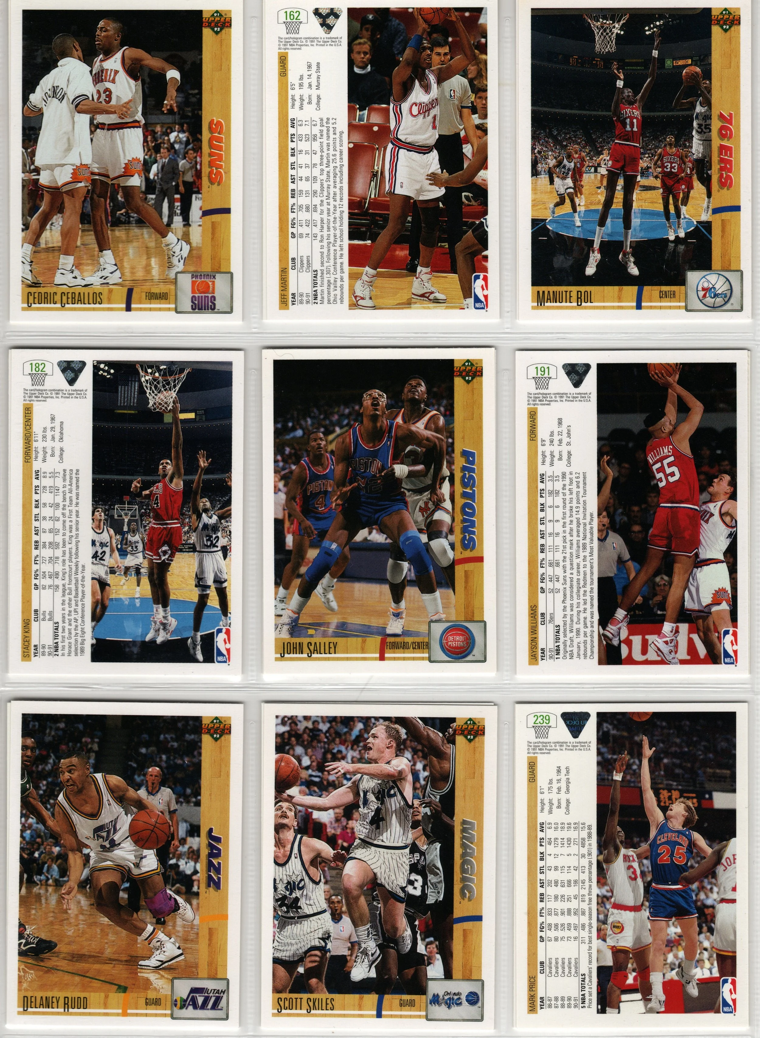 1991-92 Upper Deck page 2