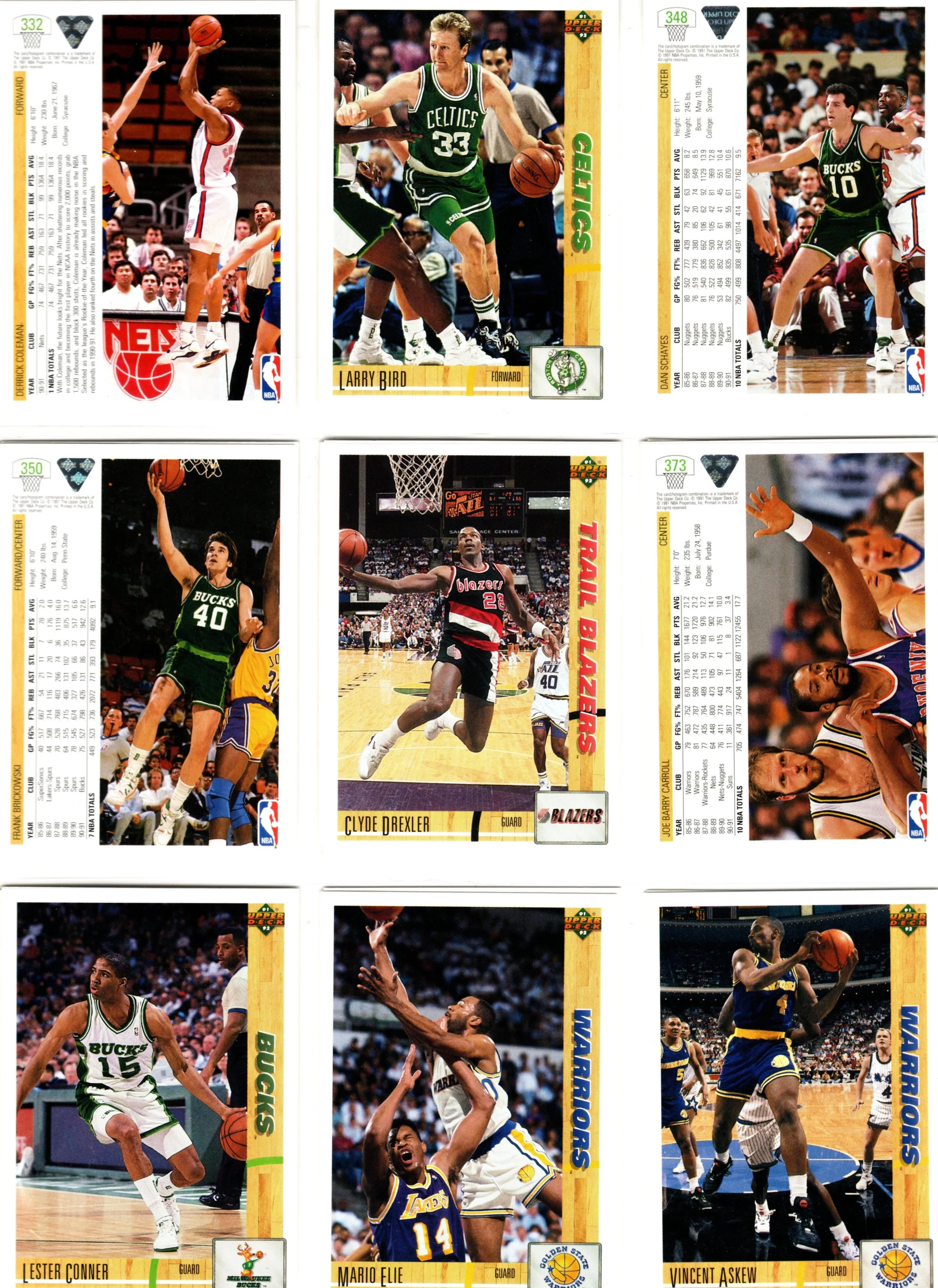 1991-92 Upper Deck page 4