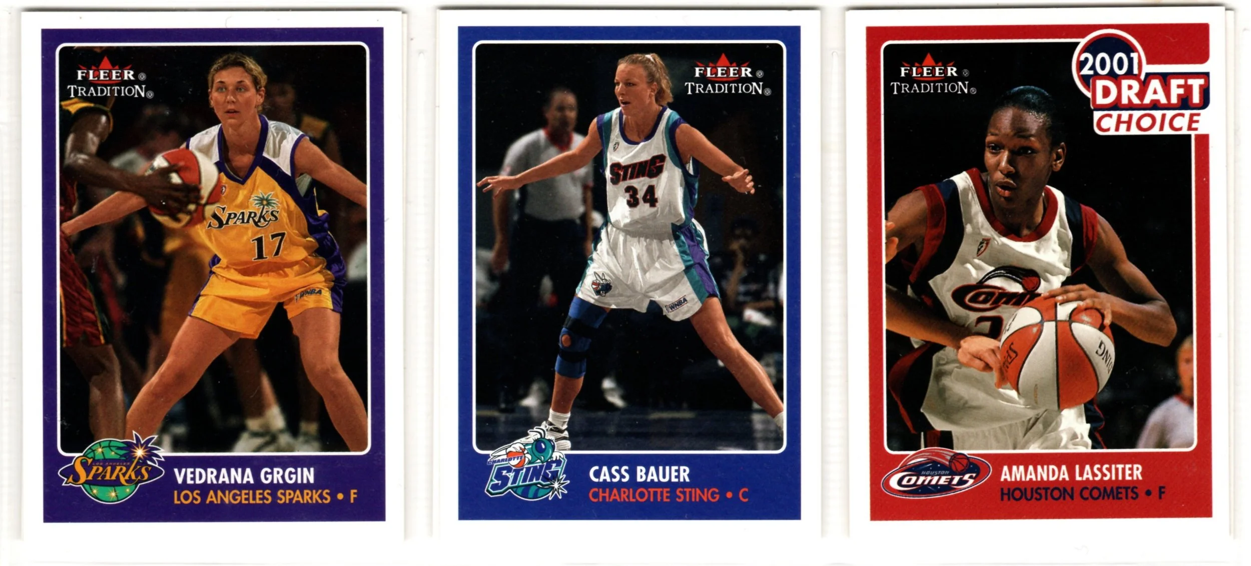 2001 Fleer Tradition WNBA page 2