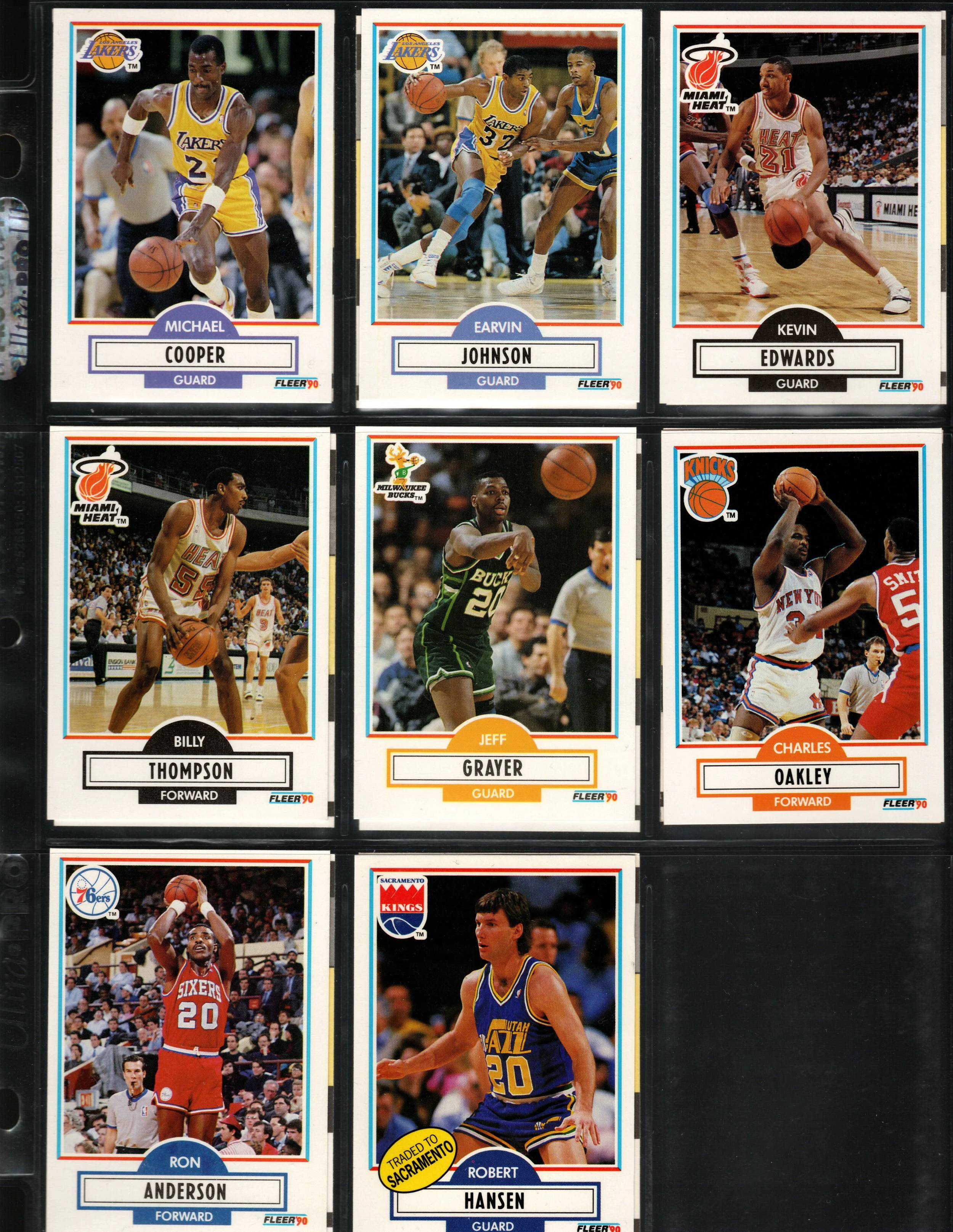 1990-91 Fleer page 2