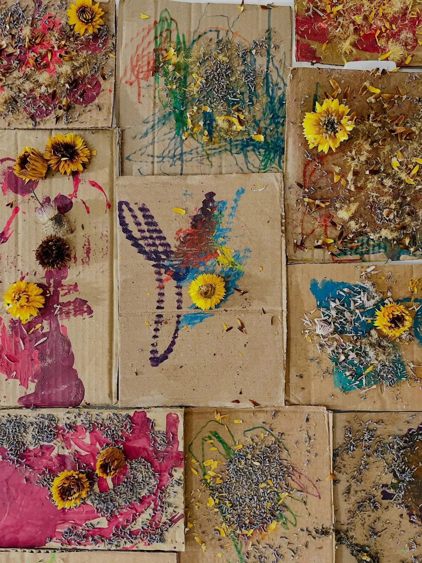 What is Process Art??&rdquo;

Process art at Wonderforest is an educational approach that focuses on the creative experience of making art with natural or non-conventional materials such as dried flowers, leaves, cardboard, or packing paper. Through 