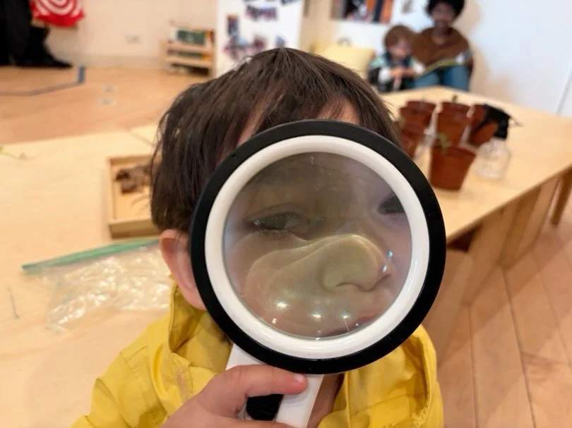 I spy with my little eye.. 🕵️

&ldquo;As children explore the world around them&mdash;observing, reflecting, and sharing what they notice&mdash;they&rsquo;re building real scientific understanding and creative thinking skills. Nature is their classr