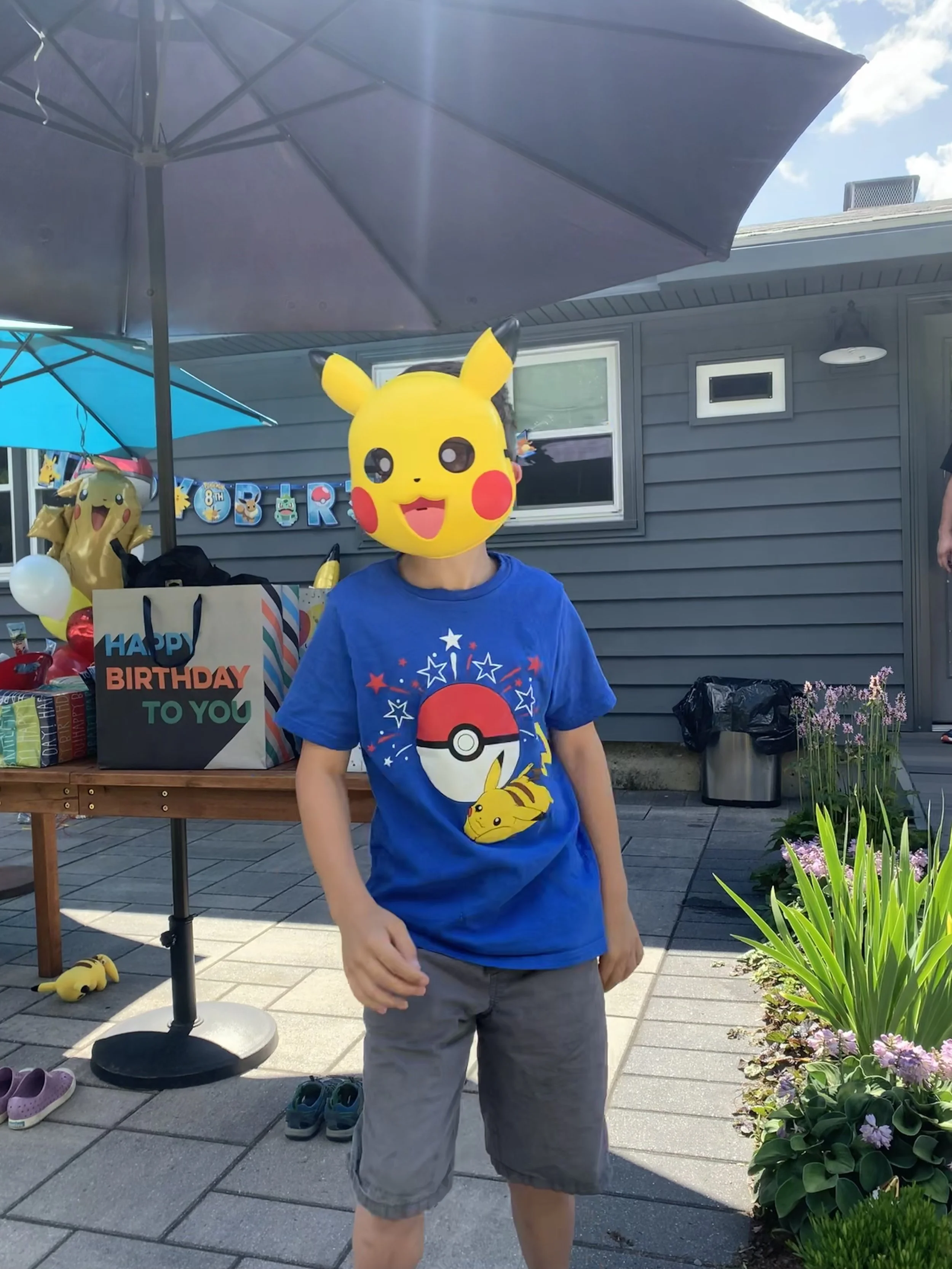 P enjoying his special day!