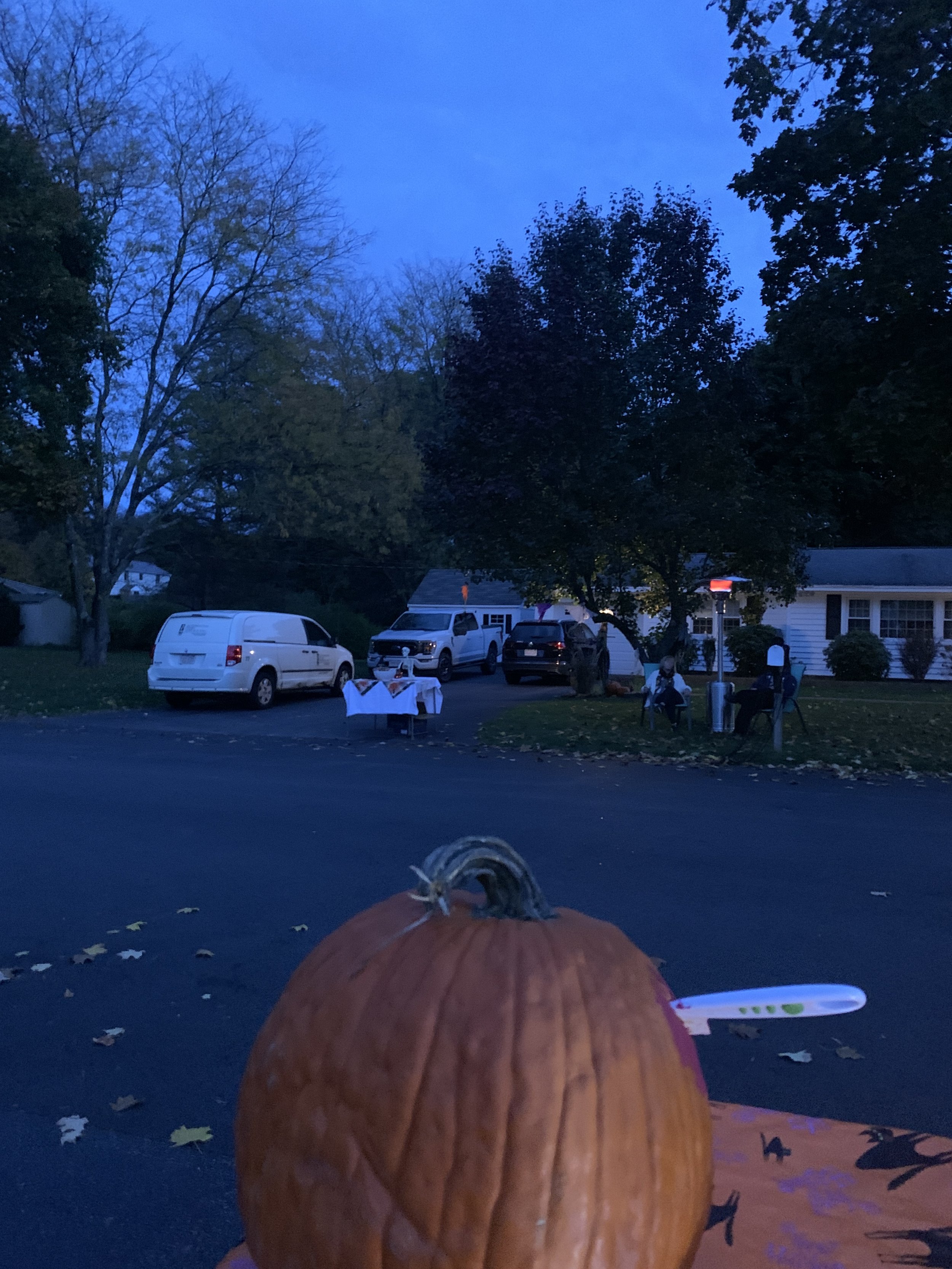 Our view to our neighbors