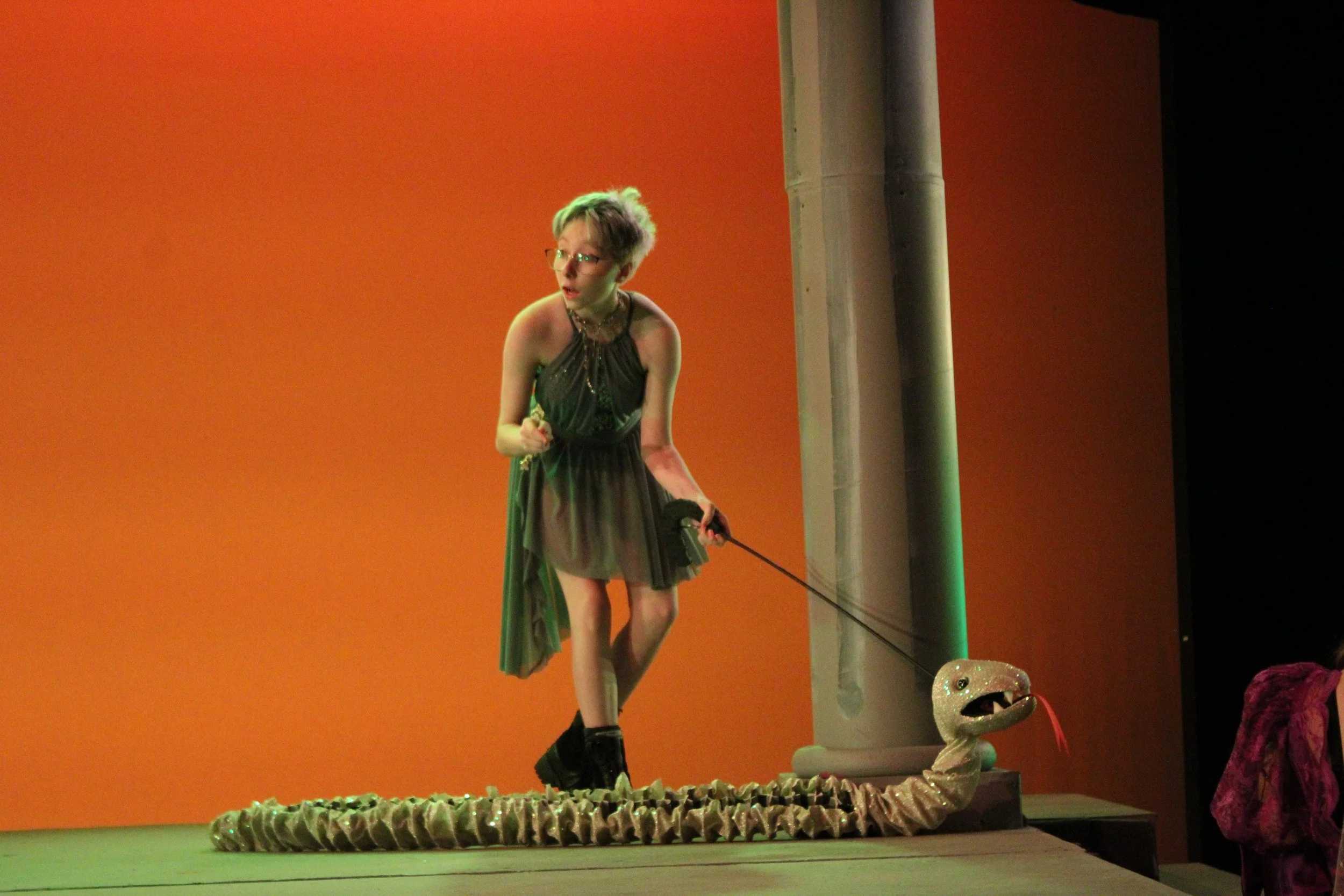 !Puppetry and theater head over heels snake.JPG