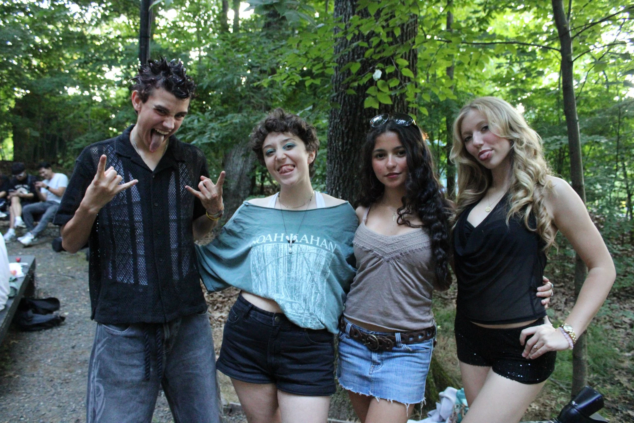 !Music rock cafe CITs dressed up.JPG
