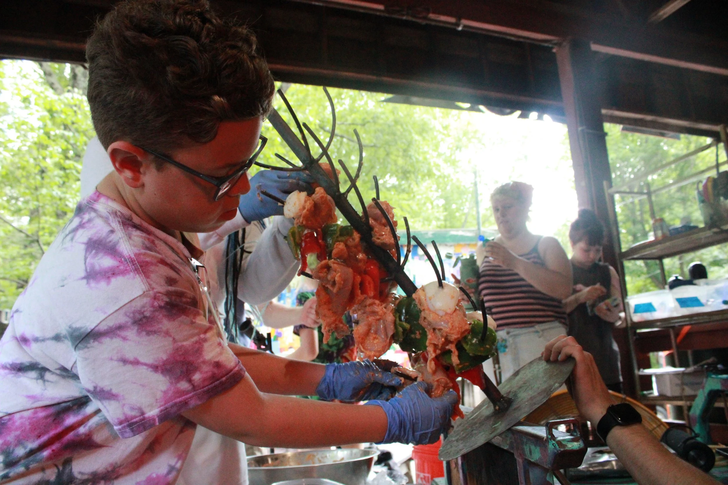 schawarma made at Glass!!!