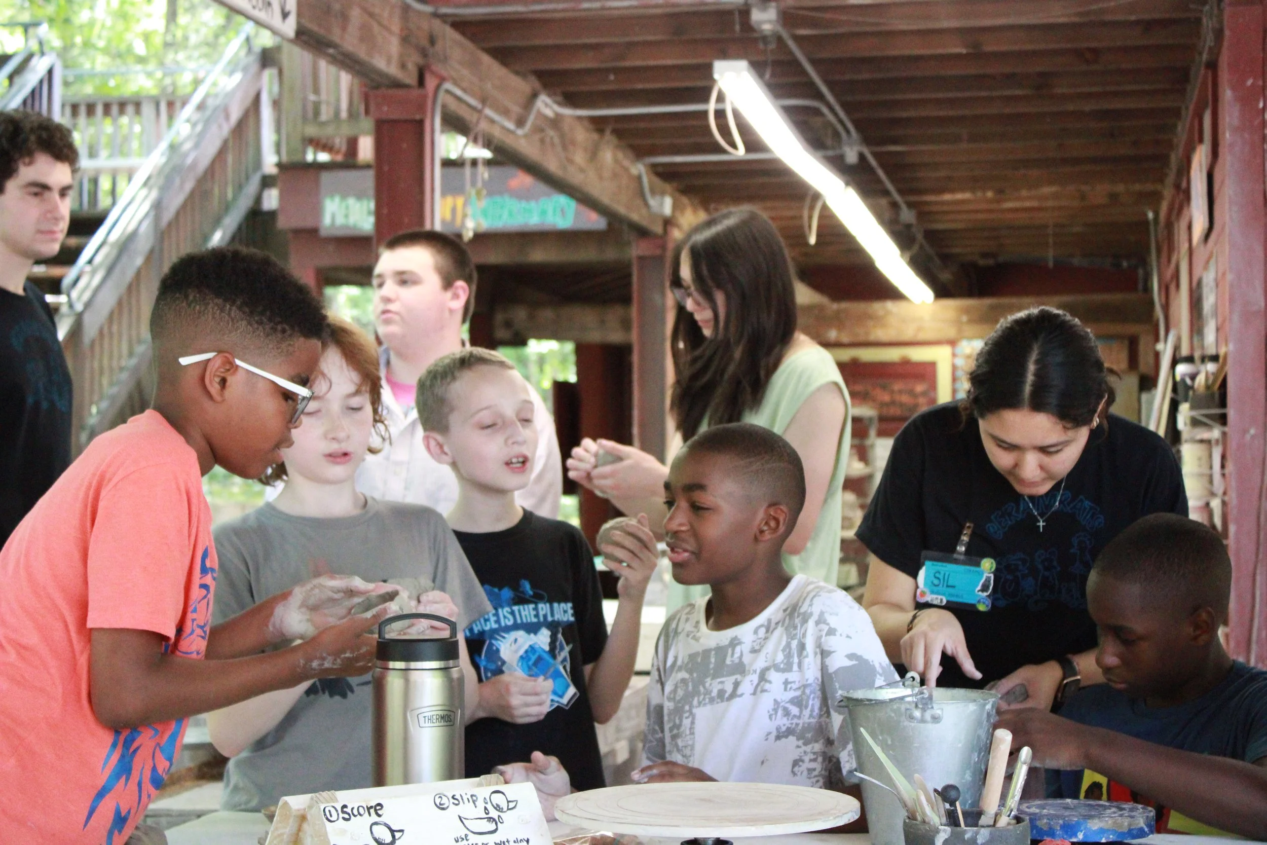 projects are already being started in ceramics