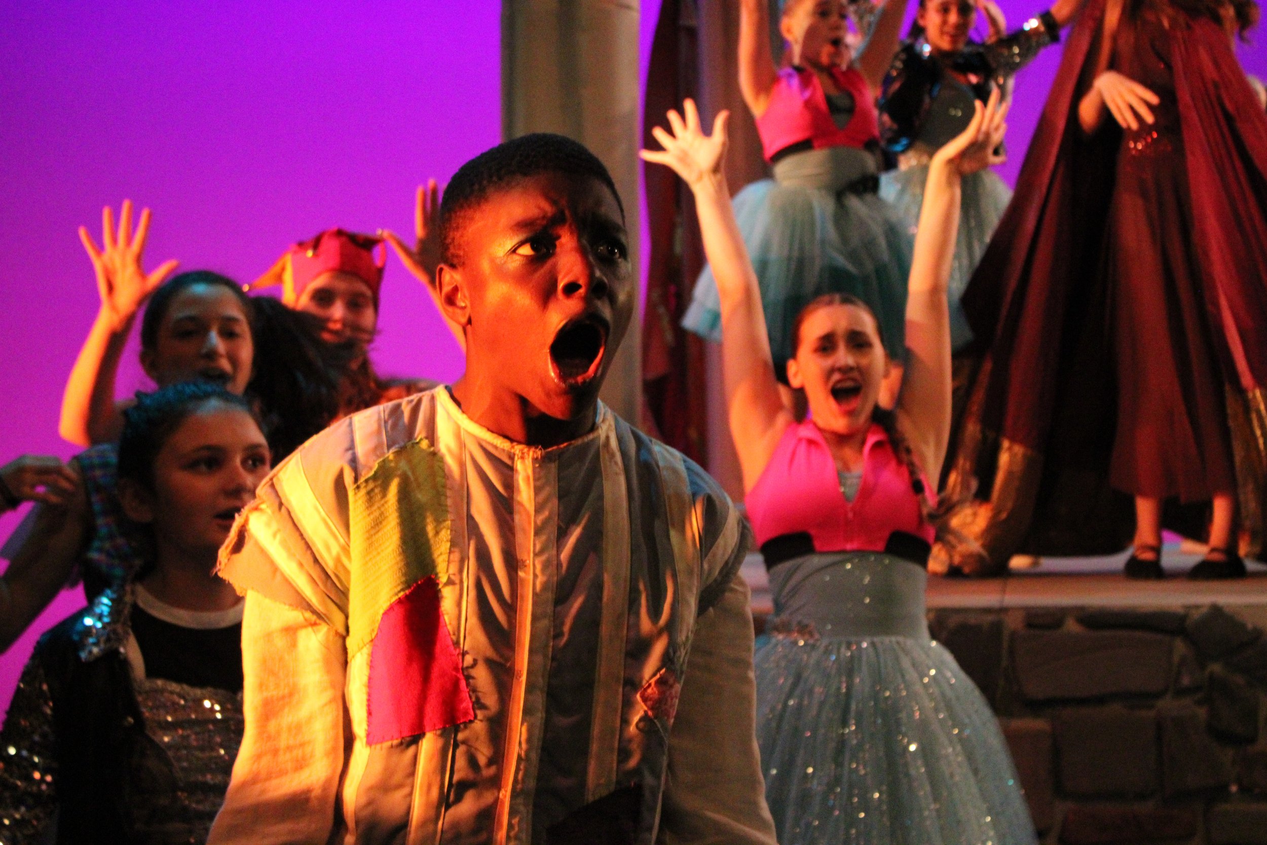 !Theater head over heels singing.JPG