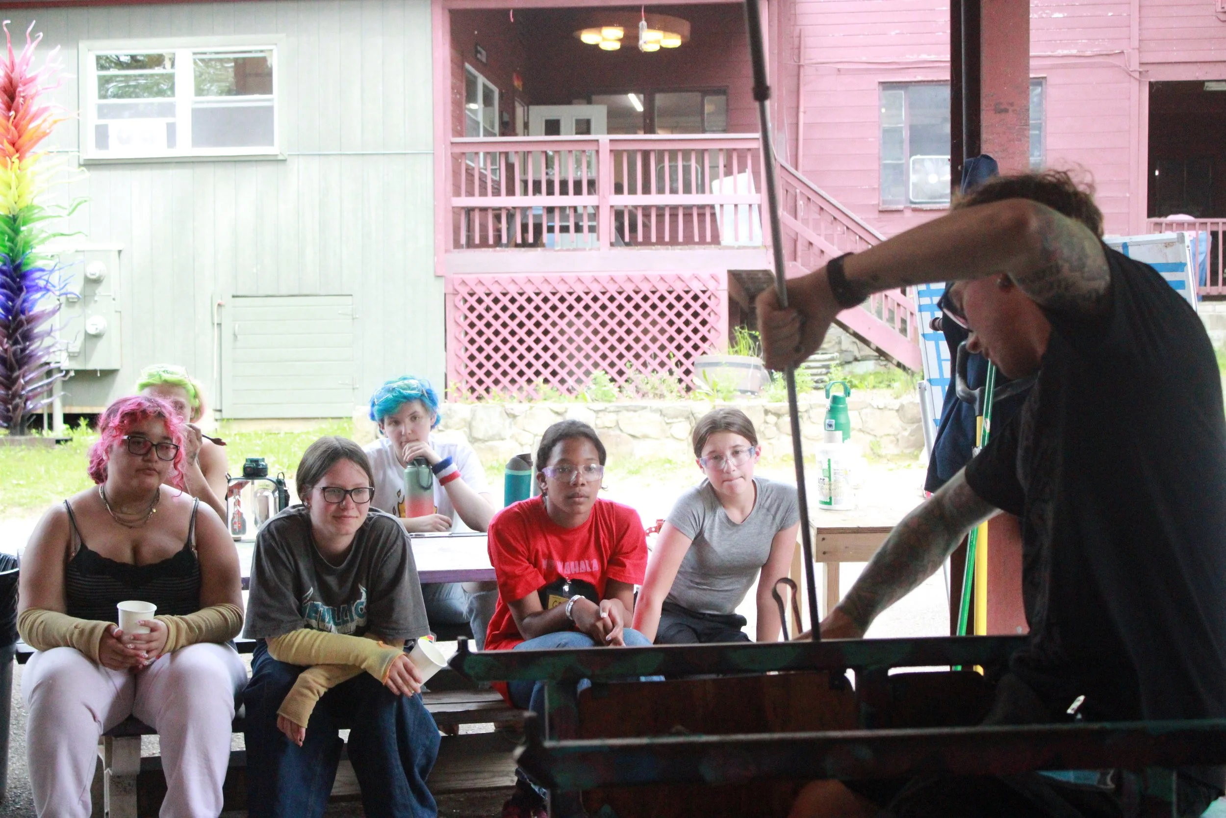 glassblowing demonstrations