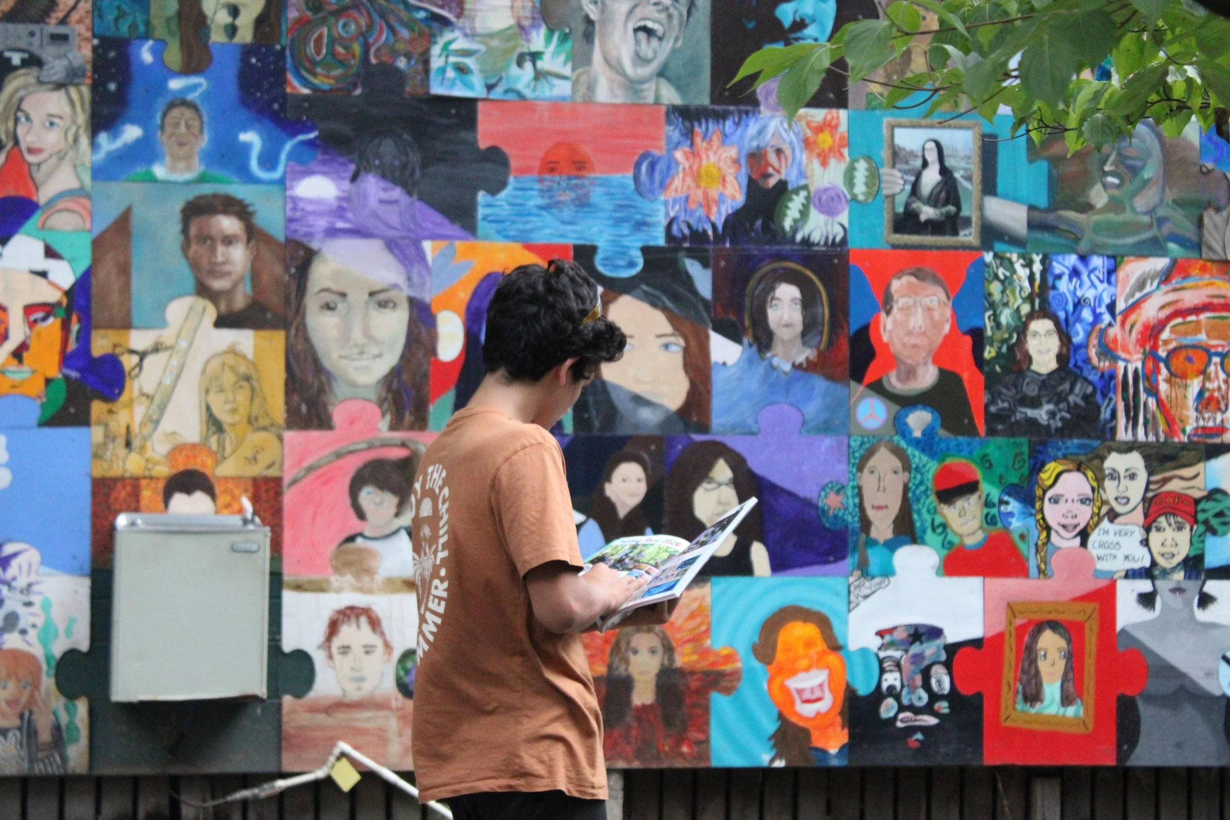 !Pub yearbook and mural.JPG