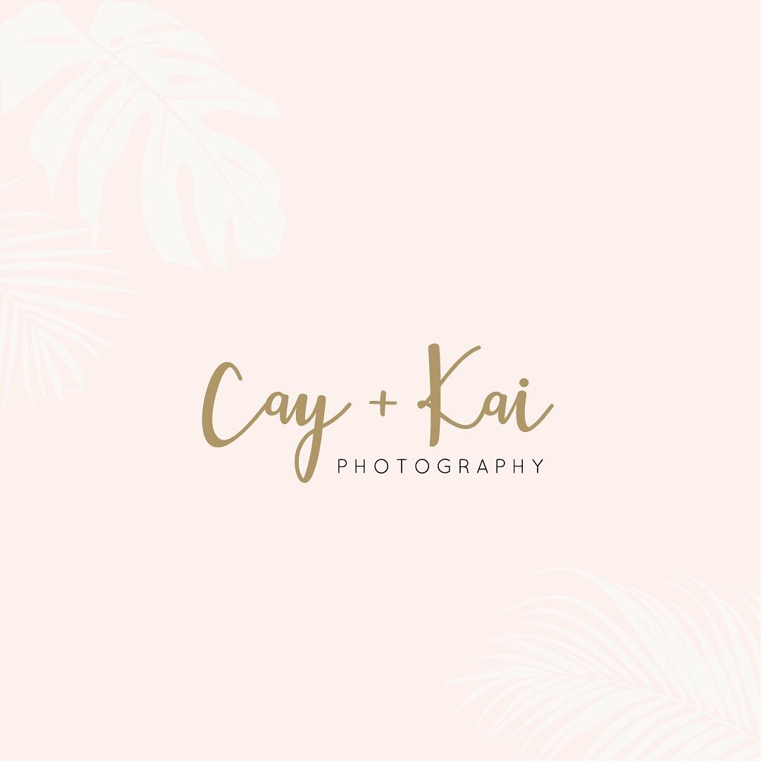 Branding done for our friends @cayandkaiphotography . Love doing work for other creatives! Graphics by @mariellesekas