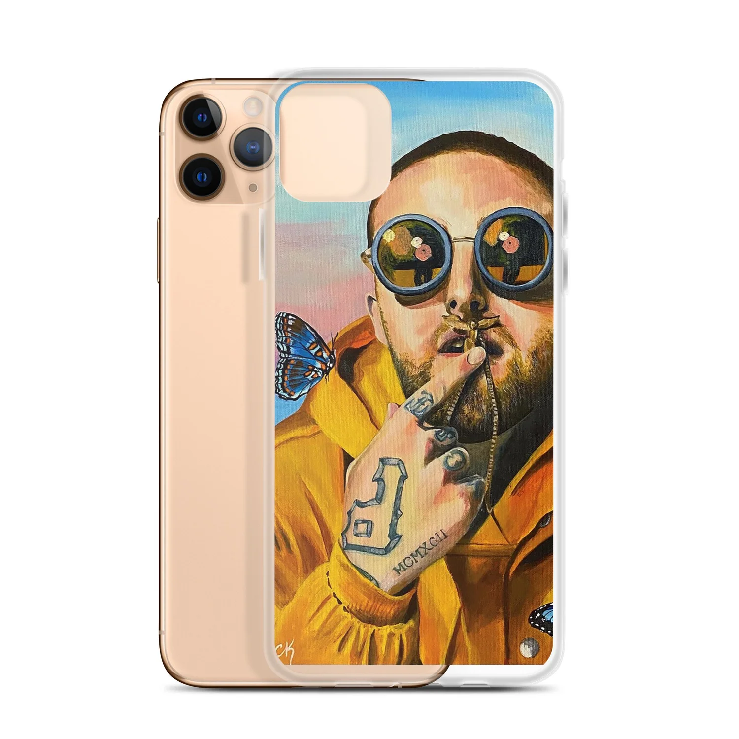 Mac Miller iPhone Case Courtney Knockel Artistry Mac Miller iPhone Case Courtney Knockel Artistry