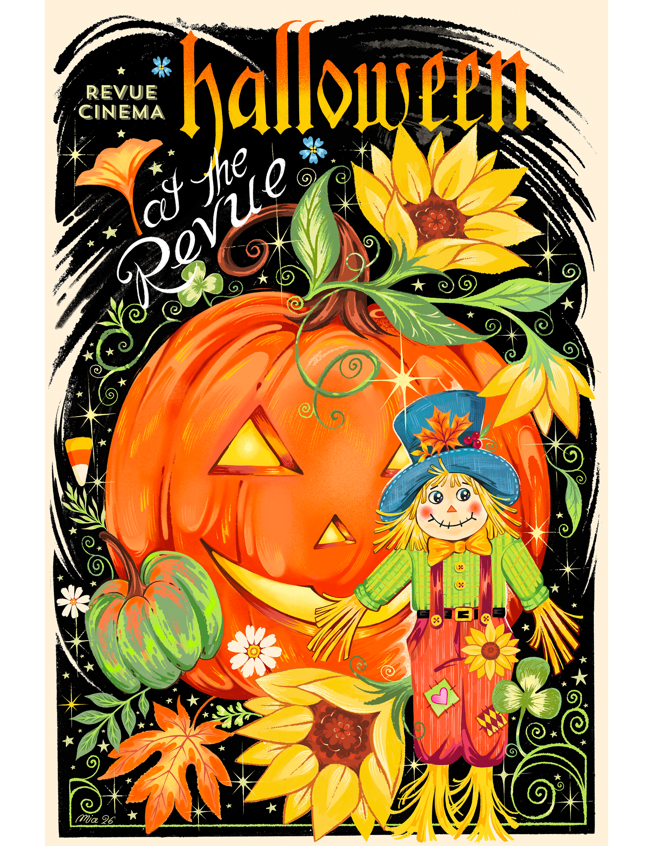REVUE CINEMA, "HALLOWEEN" Poster, October 2026.