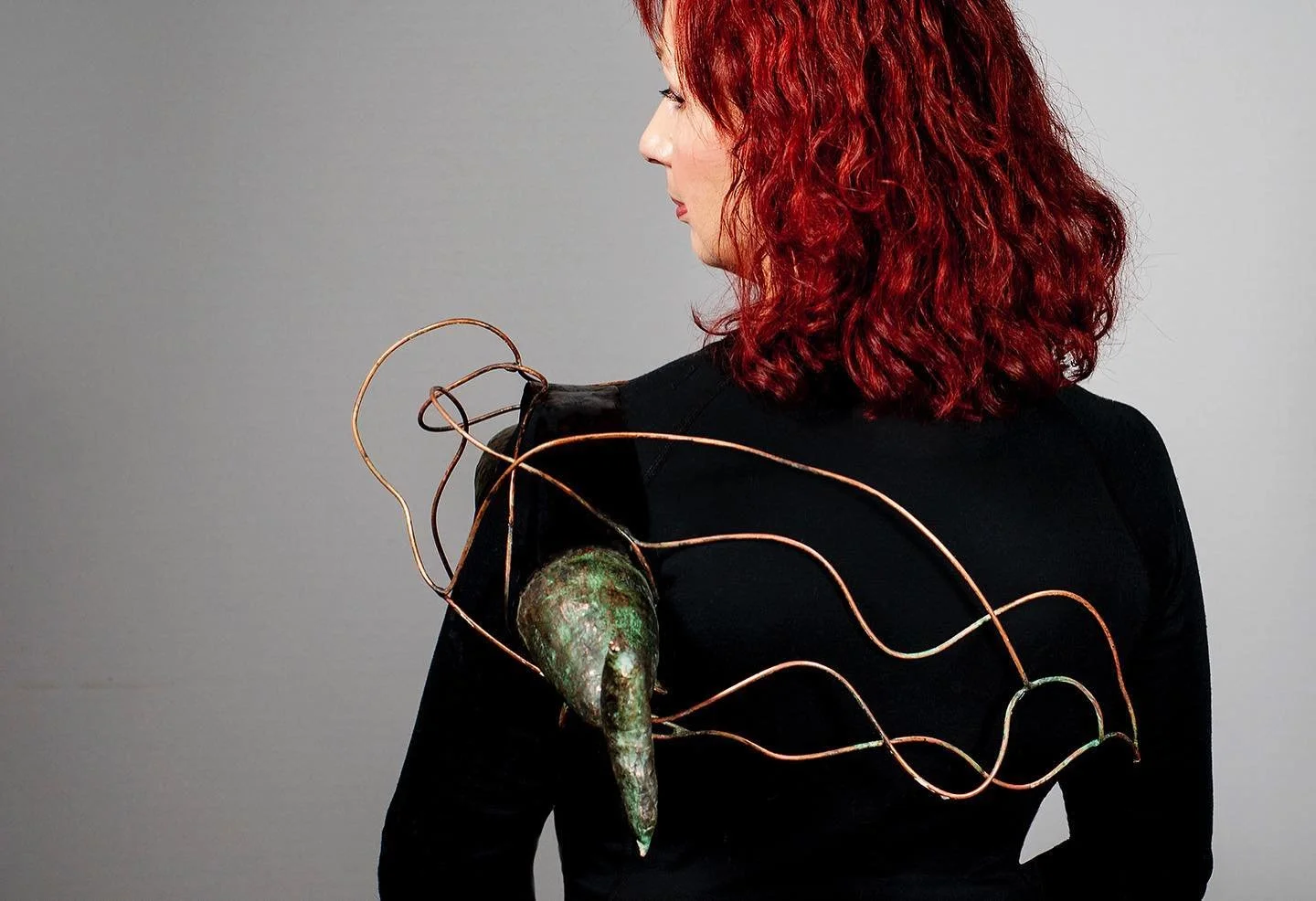 Back view, &lsquo;Impetus&rsquo;.