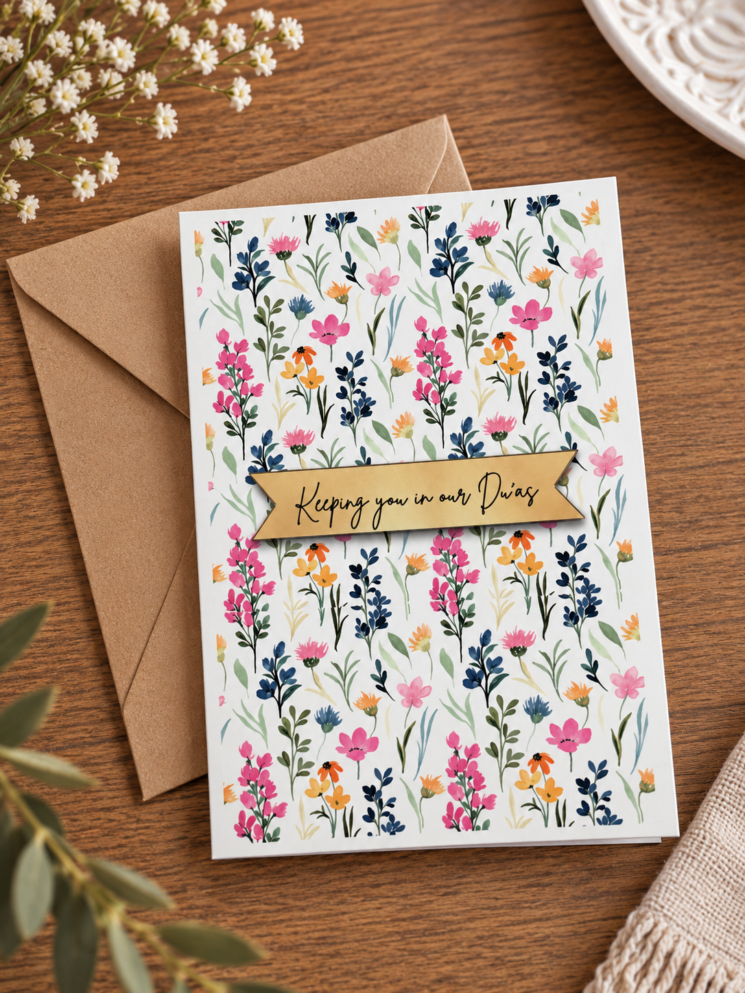 Greeting card-Keeping you in our duas!