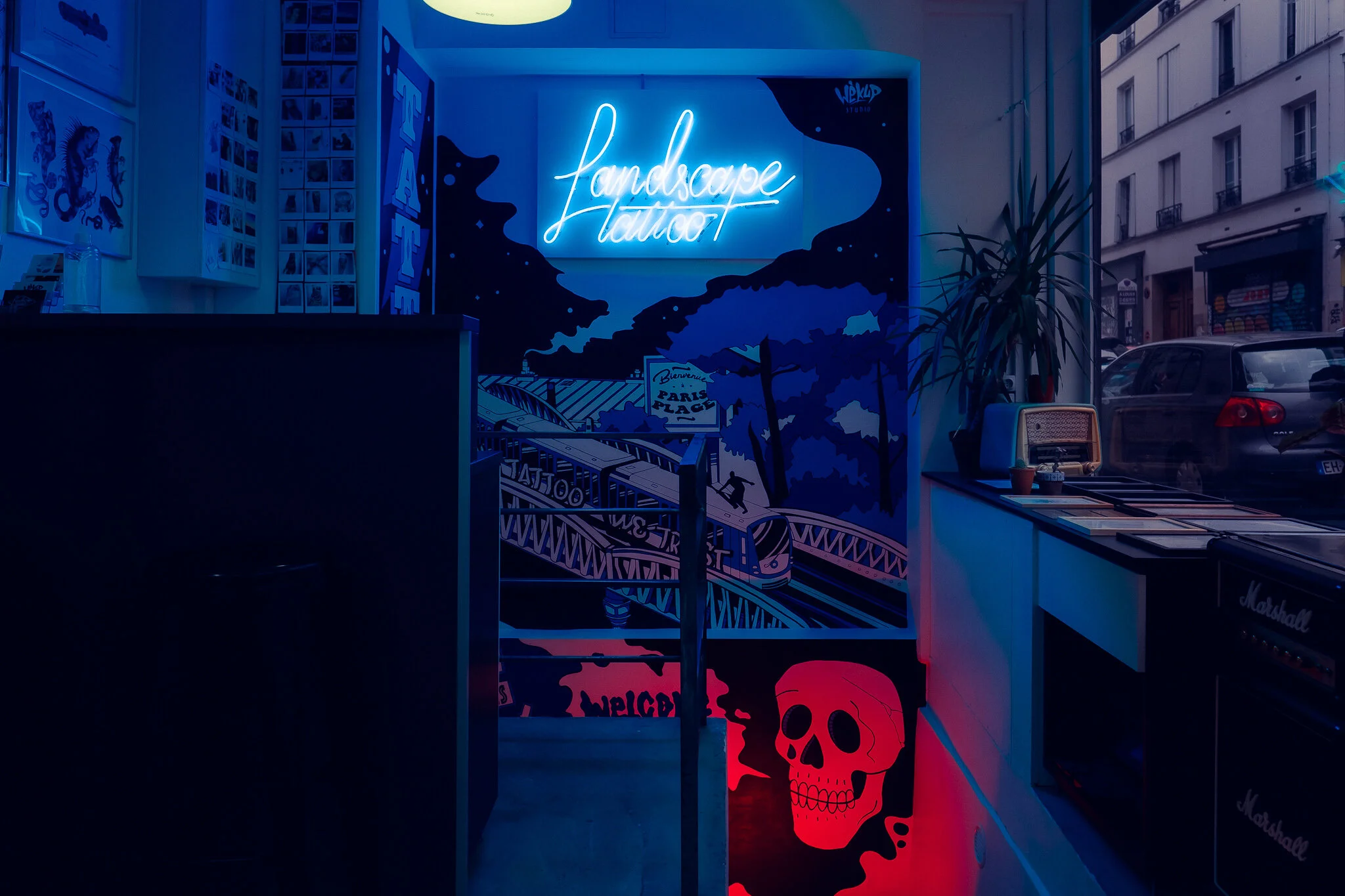 Landscape Tattoo Oberkampf - Salon de tatouage Paris 11