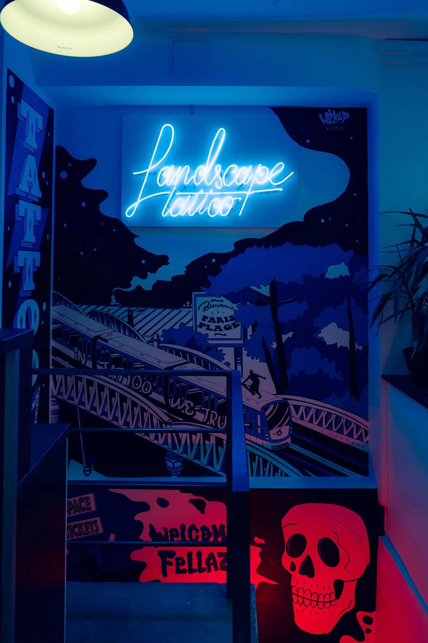 Landscape Tattoo Oberkampf - Salon de tatouage Paris 11