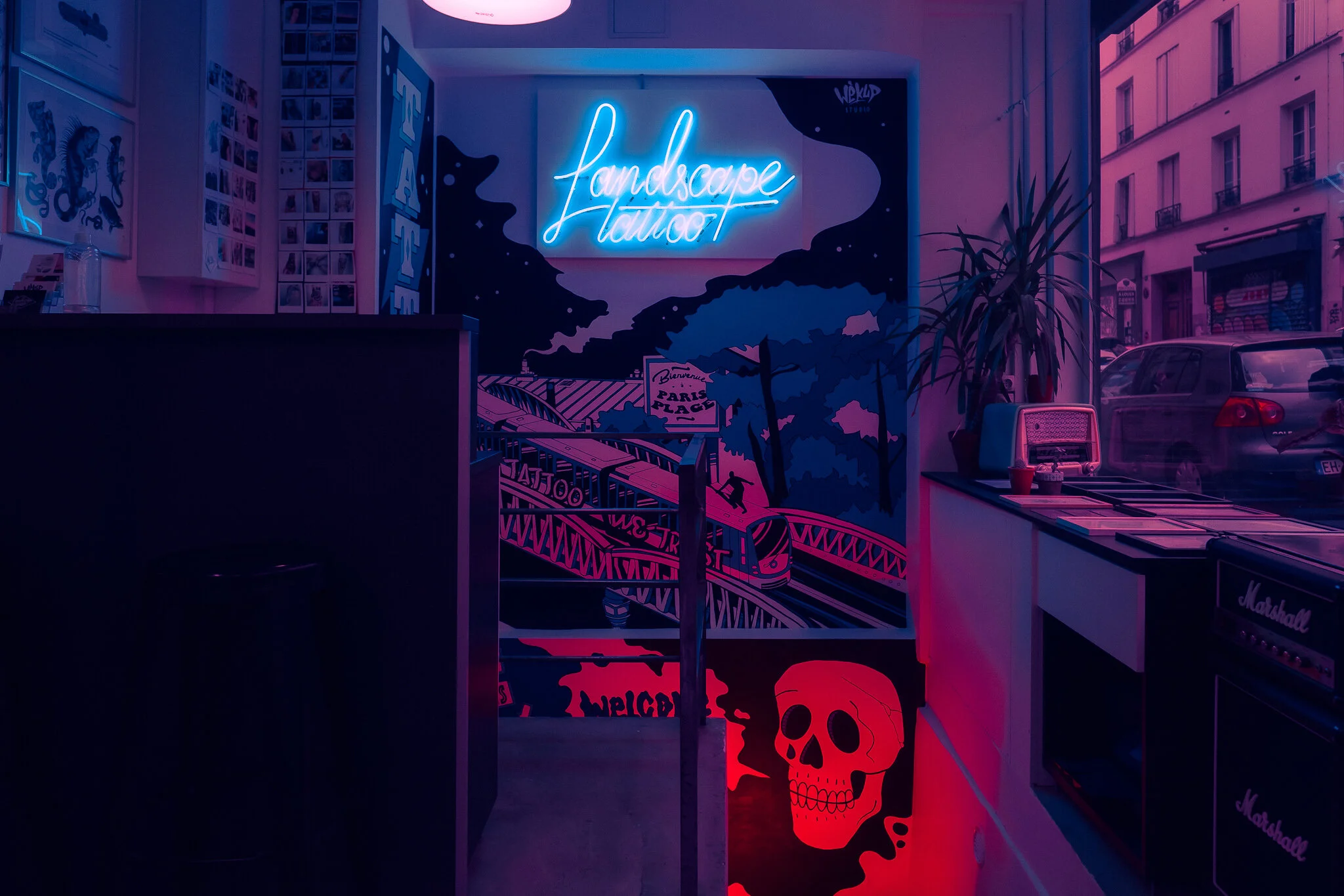 Landscape Tattoo Oberkampf - Salon de tatouage Paris 11