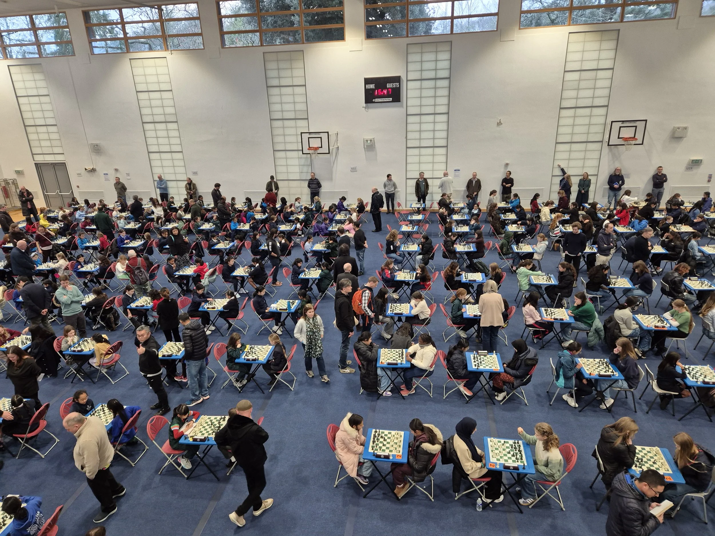 ECF Girls Schools Championships a success as 330 UK girls participate