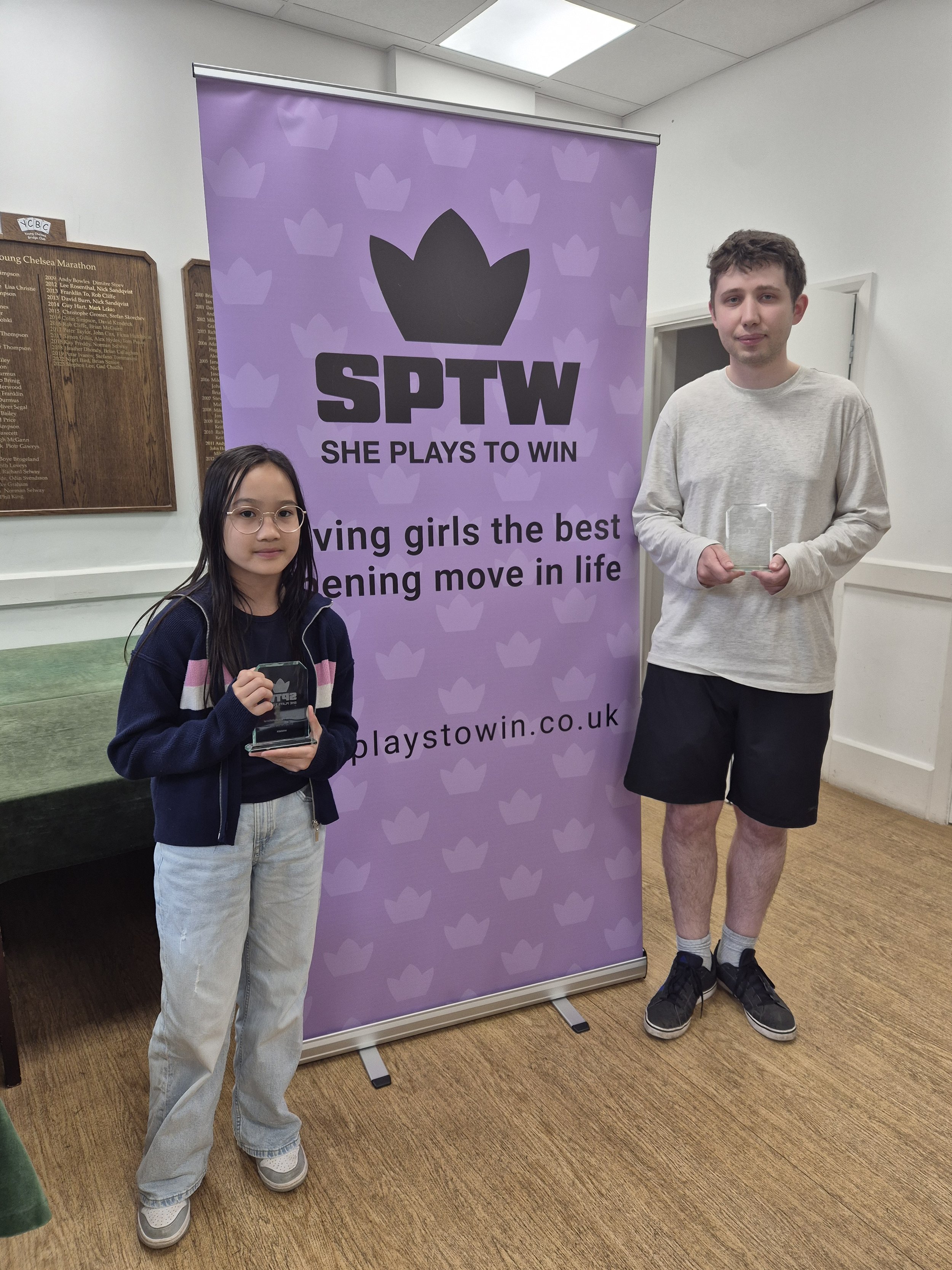 Lam Vy and Will win the 2nd SPTW Pairs Invitational