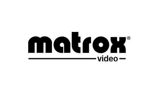 Matrox Video logo in black text on a white background.