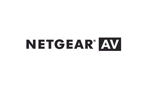 Netgear AV logo in black text on a white background.