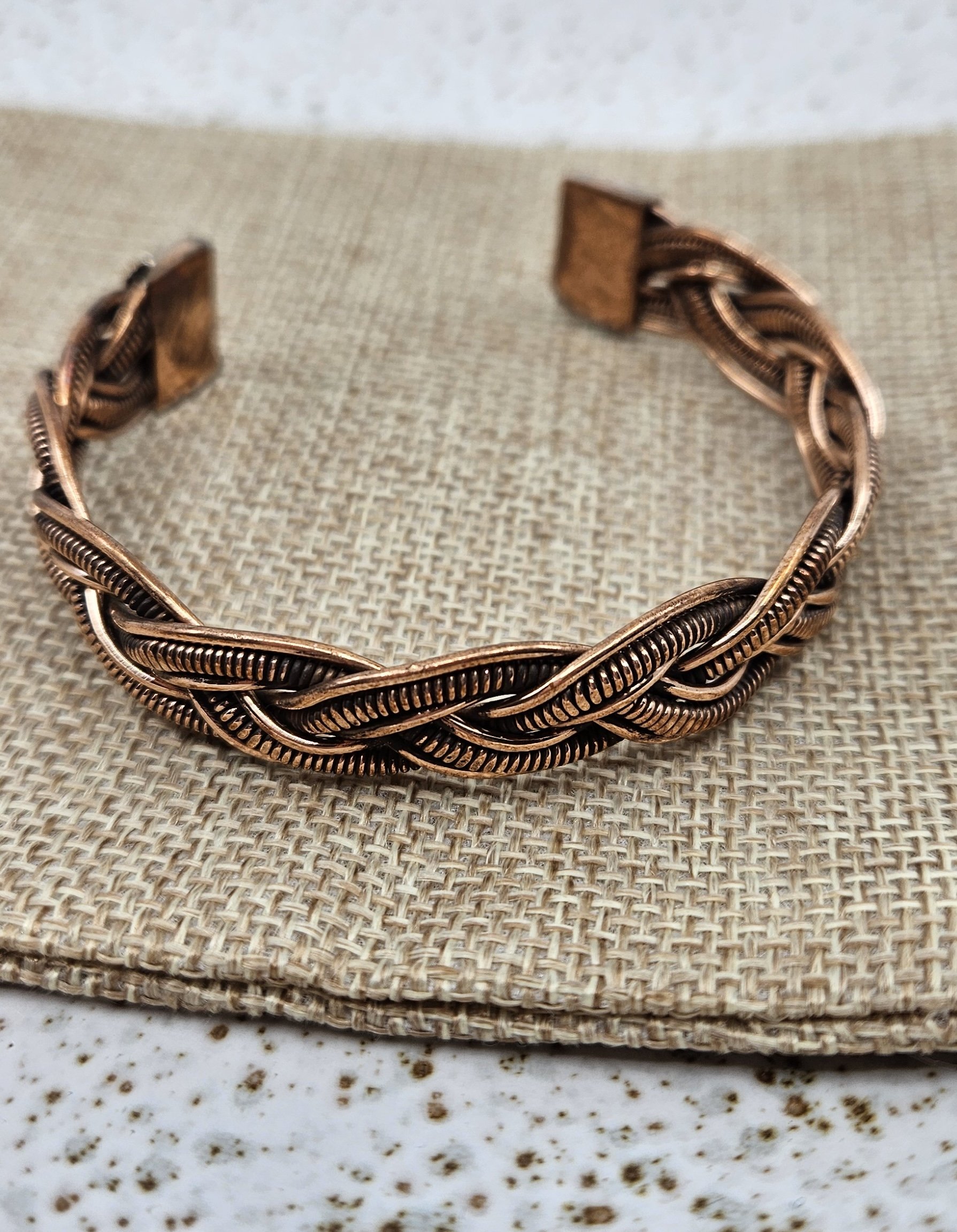 Copper Knot Bracelet