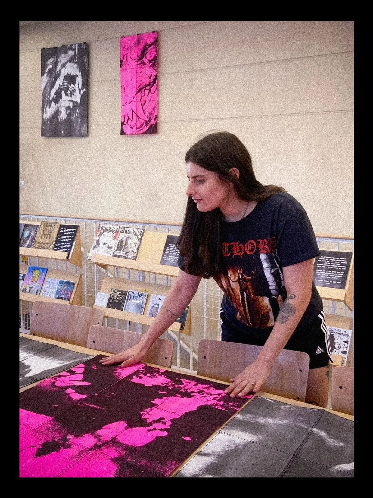 Hello to my followers I&rsquo;m proud to share that I will be teaching a 8-meetings screen printing course, deep diving into different methods. There is no need for any prior knowledge. I&rsquo;m doing it in my second home @tatarbutmehoga 
We will ma
