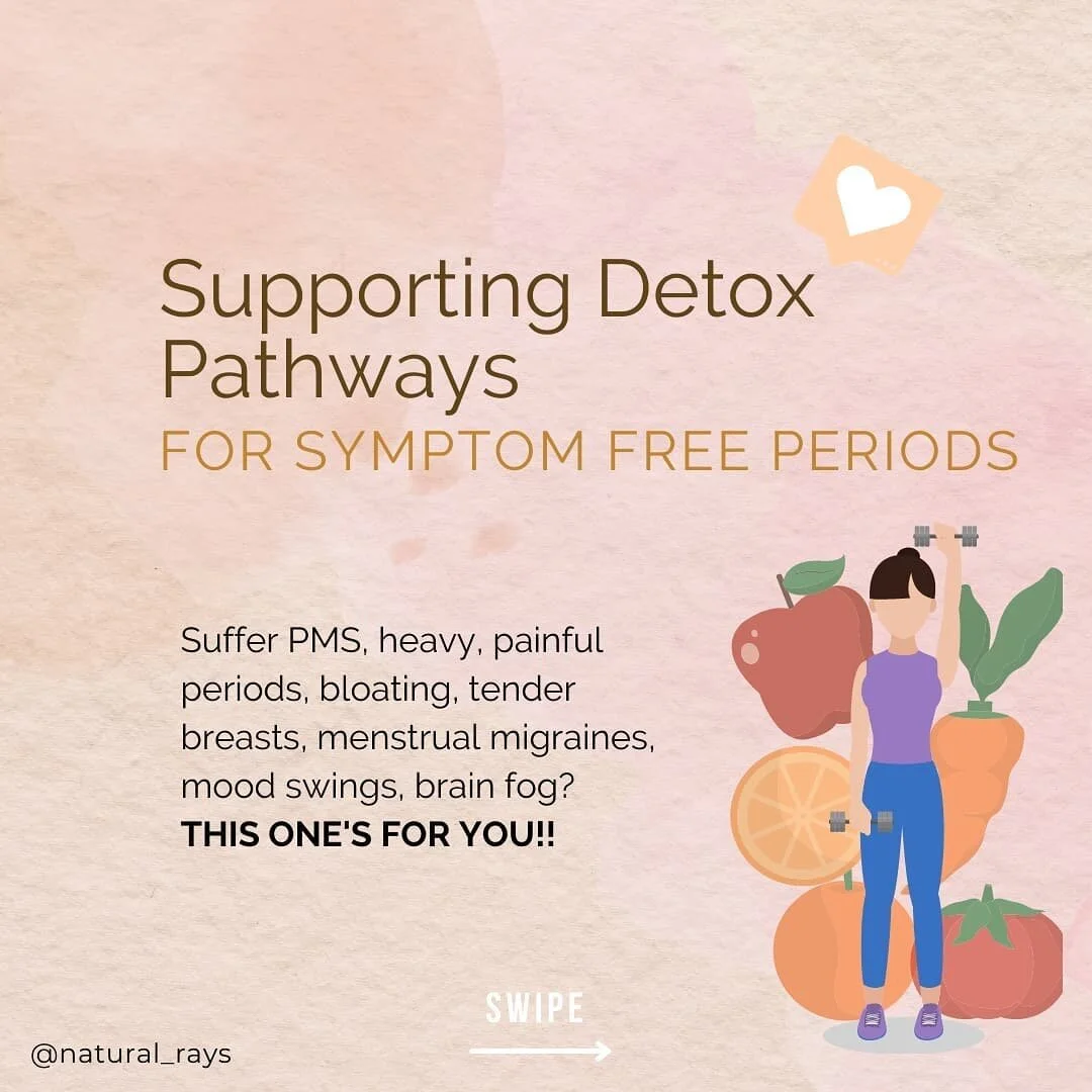 Do you want to know the best way to support the body to detox excess estrogen for regular, symptom free periods?&nbsp;

This is the place to be all this week - click the 🔔 notification in the right hand corner so you don&rsquo;t miss any of my posts