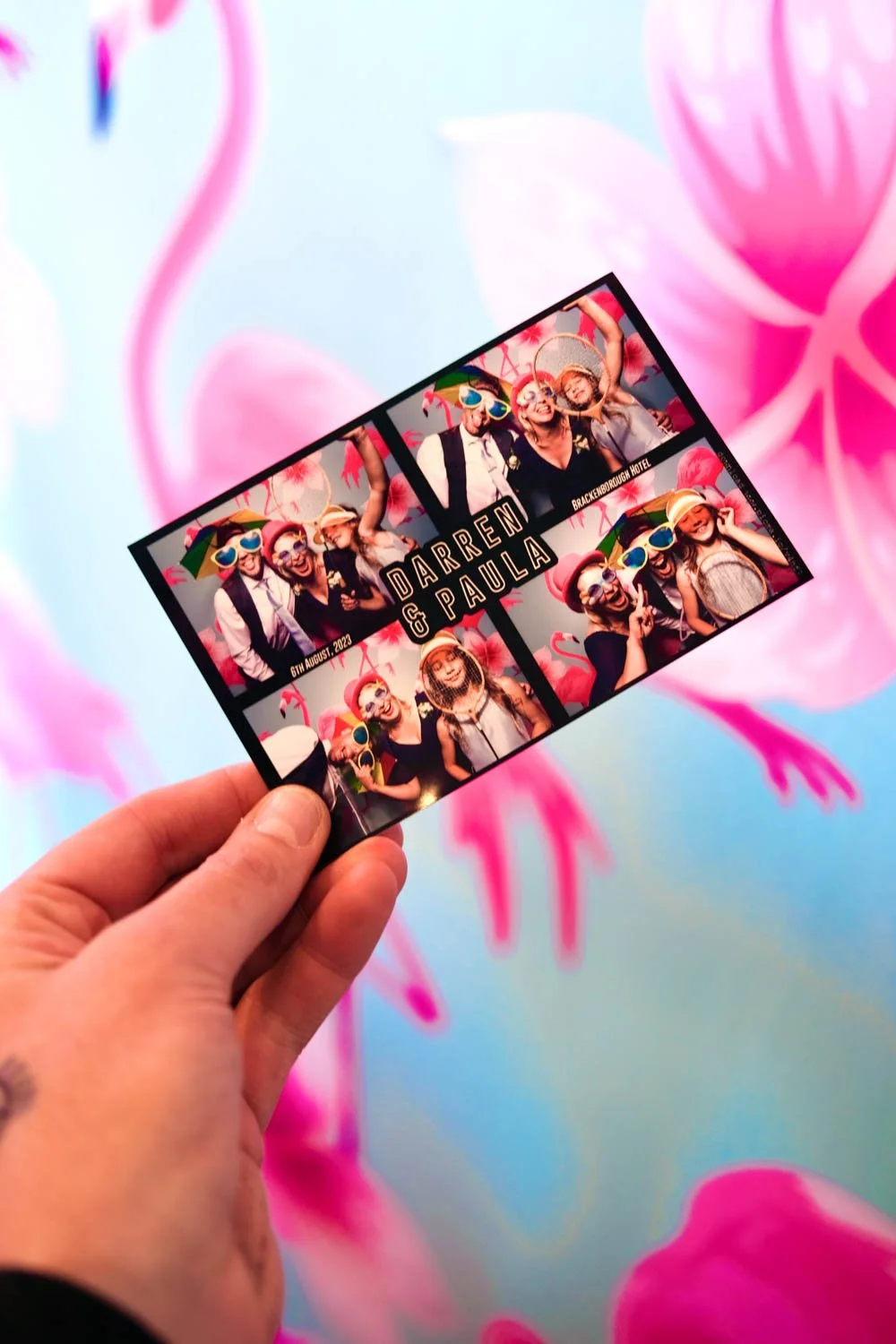 Photo booth print