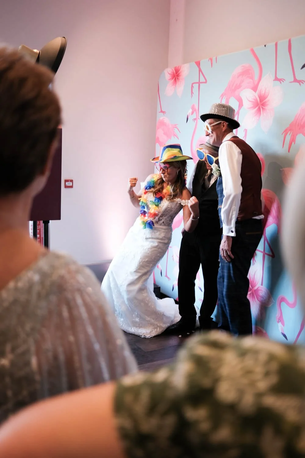 Photo booth action at Brackenborough Hotel
