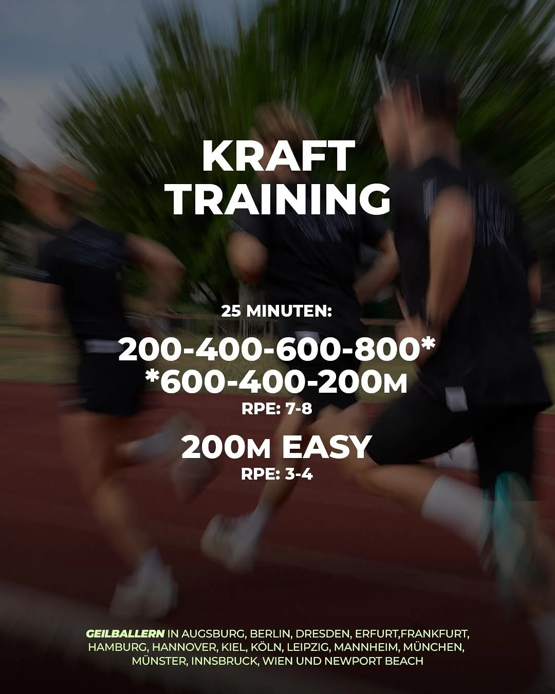 Pyramide LFG🔥

Unsere Trainings:
📍Augsburg: Mi., 19 Uhr @bens_gym 
📍Berlin: Di., 19 Uhr am KRAFTRAUM
📍Hannover: Di., 19 Uhr @feinkiosk 
📍Leipzig: Di., 19 Uhr an der Galopprennbahn
📍M&uuml;nchen: Di., 19 Uhr @andiamo.muenchen
📍M&uuml;nster: Di.