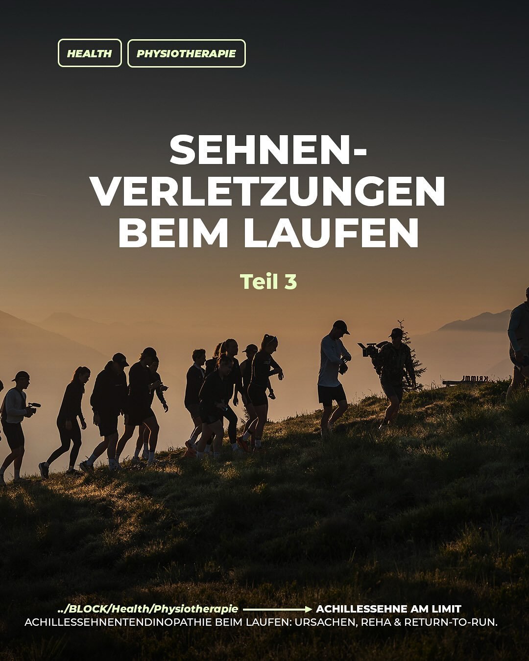 Wenn&rsquo;s der Achillessehne mal wieder zu viel wird.
Steif am Morgen, Ziehen beim Einlaufen oder Druck oberhalb der Ferse - klassisches Zeichen f&uuml;r eine Achillessehnentendinopathie.

Aber woher kommt die &Uuml;berlastung und wie wird man sie 