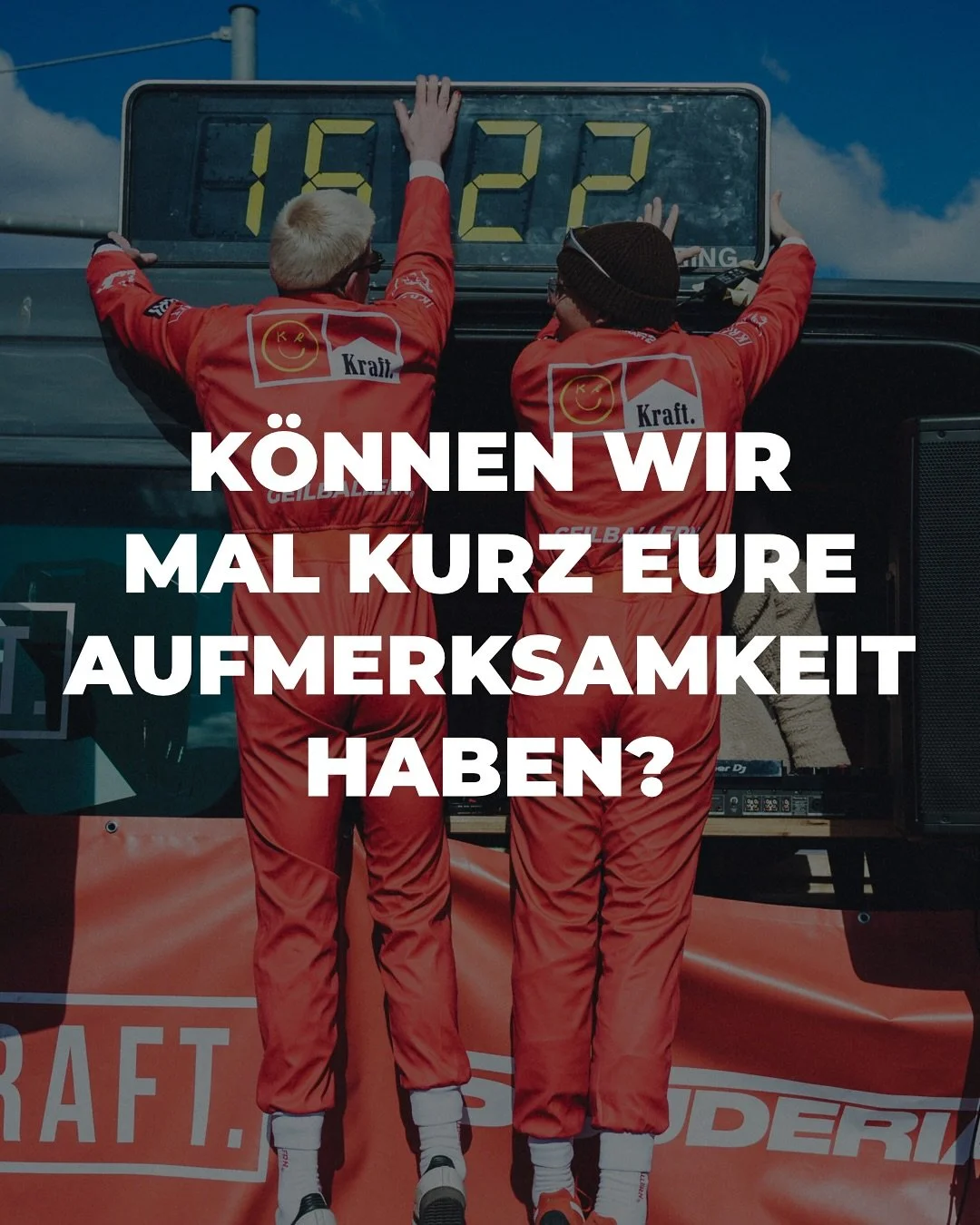 bitte entt&auml;usch uns nicht @paul_doesch ❤️